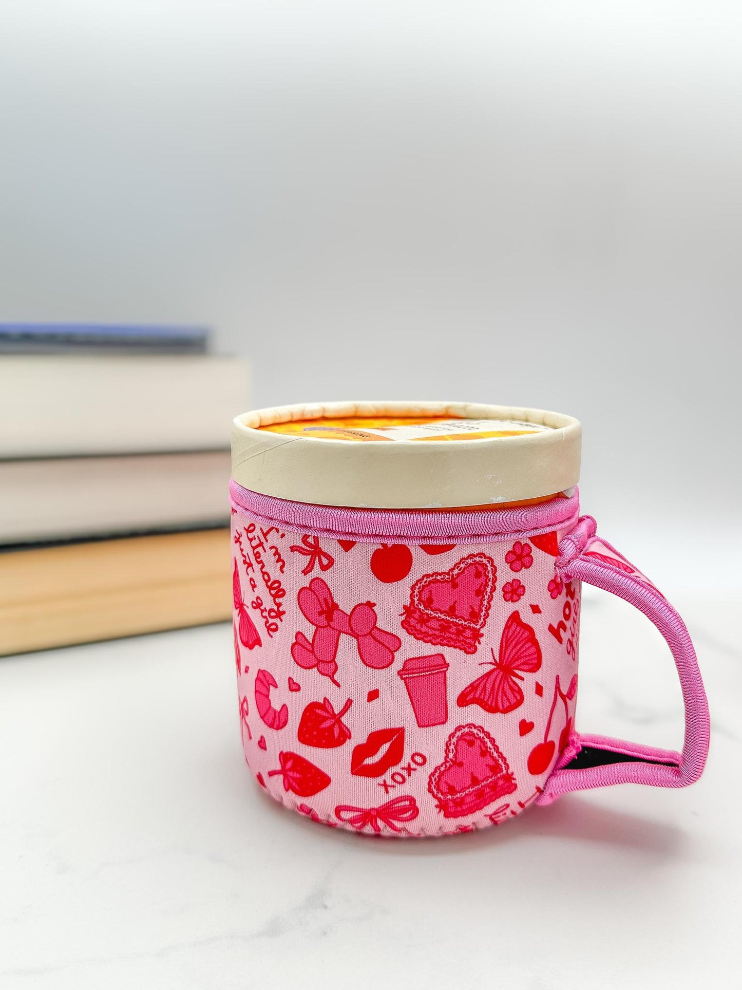 I’m Literally Just a Girl Pink Drink Sleeve & Ice Cream Pint Insulated Sleeve