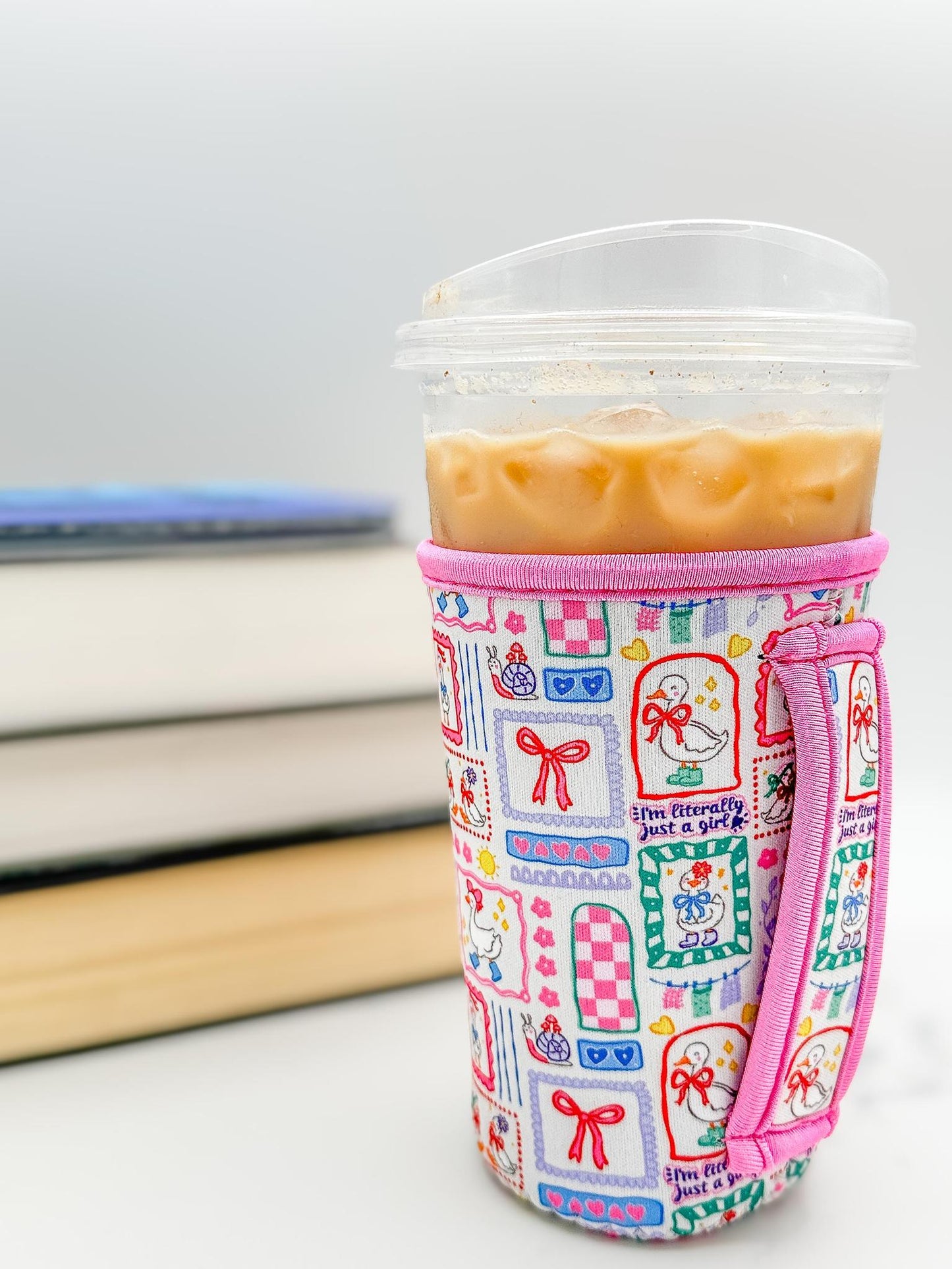 I’m Literally Just a Girl Goose Drink Sleeve & Ice Cream Pint Insulated Sleeve
