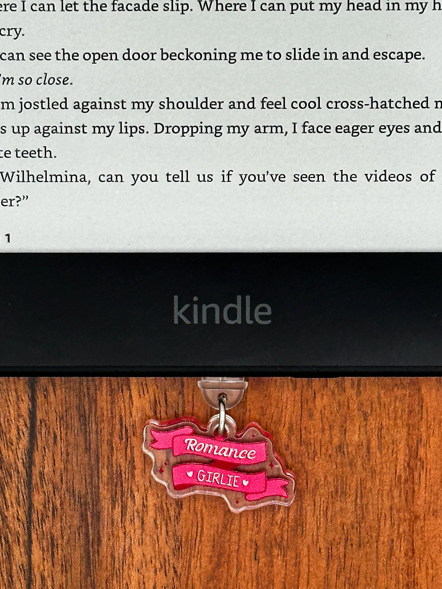 Romance Girlie Kindle Charm