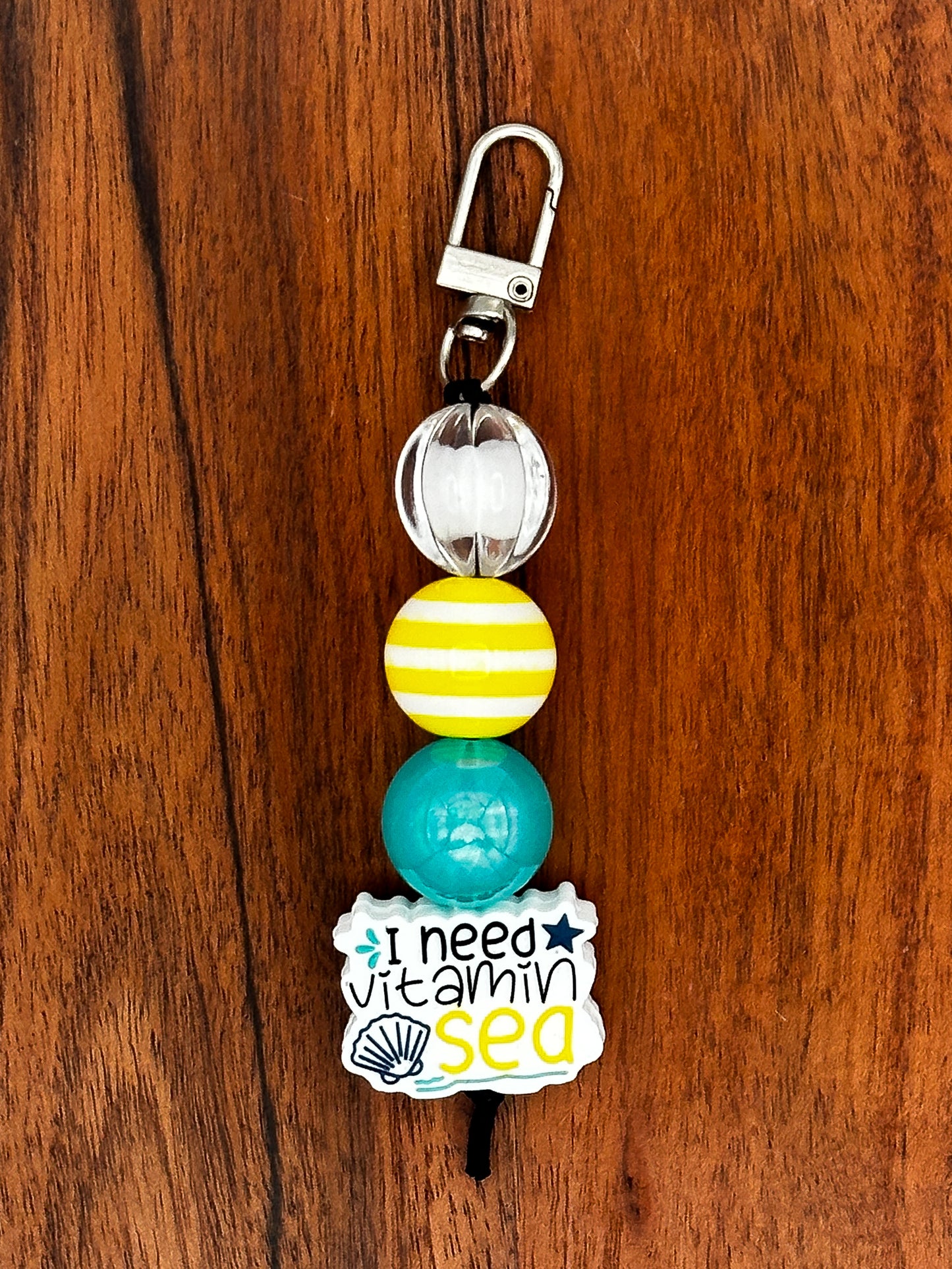 I Need Vitamin Sea Keychain