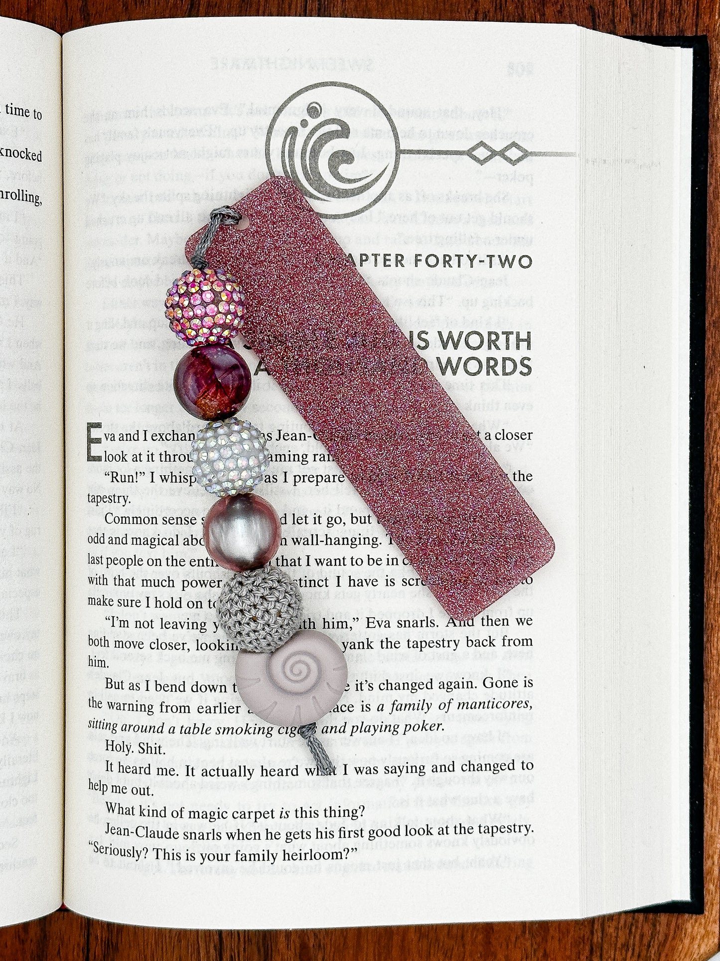 Stardust & Stories Seashell Bookmark