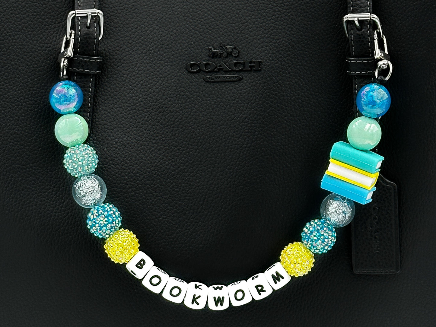 Bookworm Purse Charm