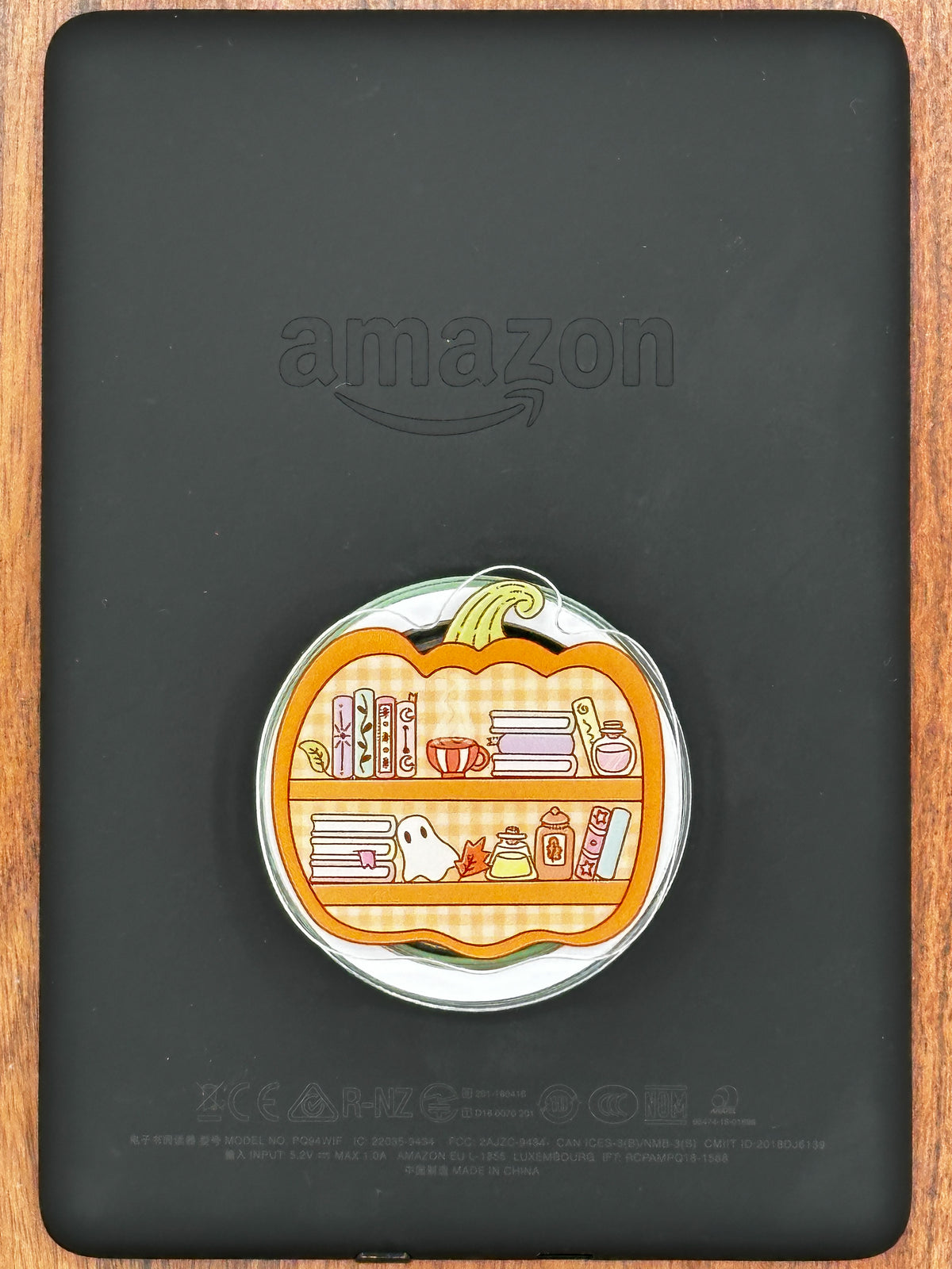 Pumpkin Patch TBR Magnetic Phone & Kindle Grip