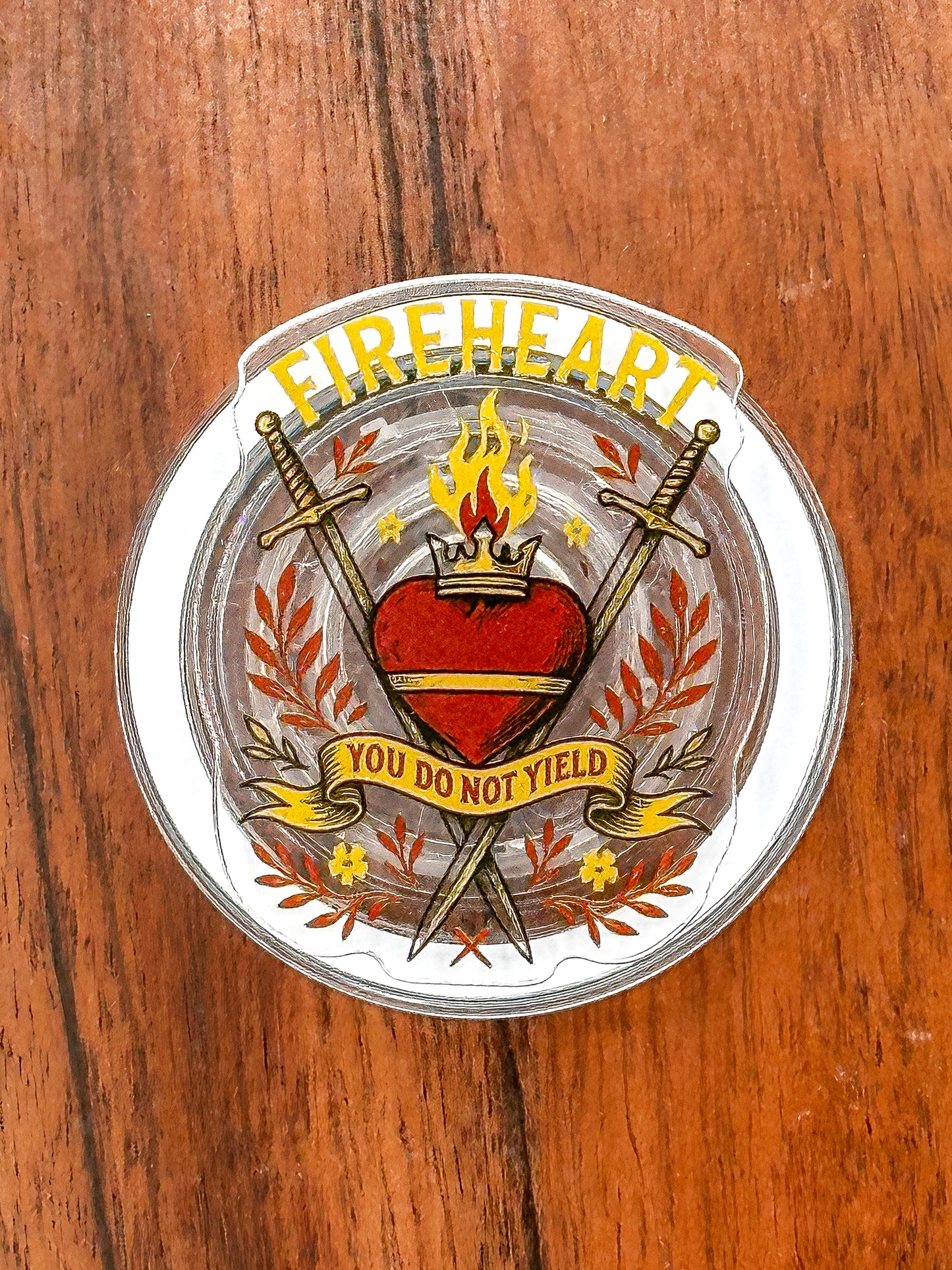 Heart of Flame MagSafe Phone Grip