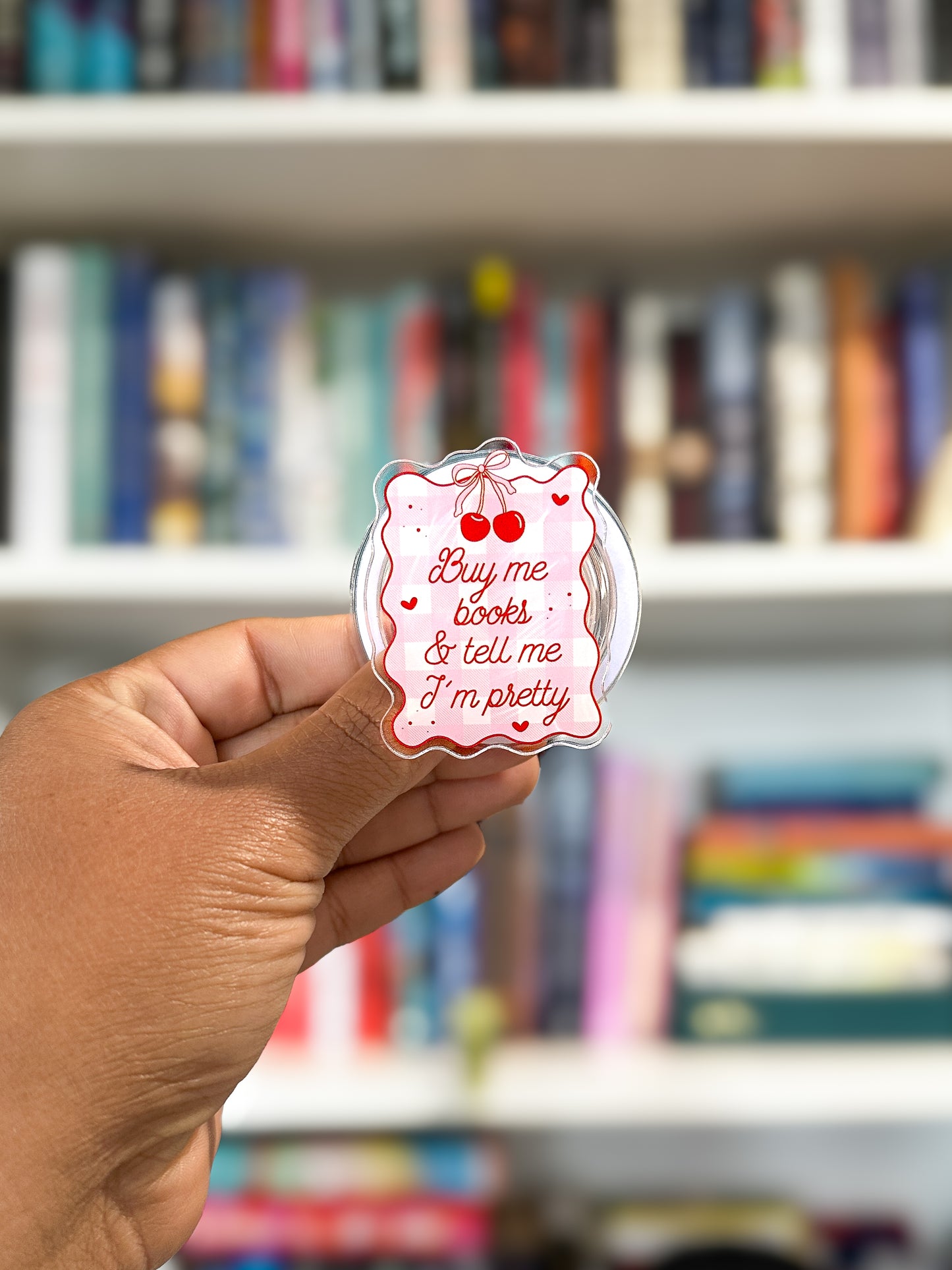 Buy Me Books & Tell Me I'm Pretty MagSafe Phone Grip