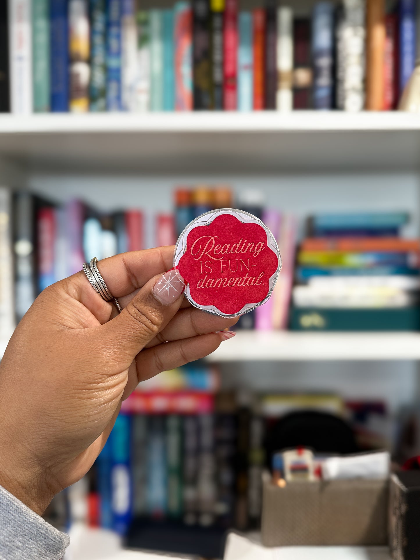 Reading Is Fun-damental MagSafe Phone & Kindle Grip