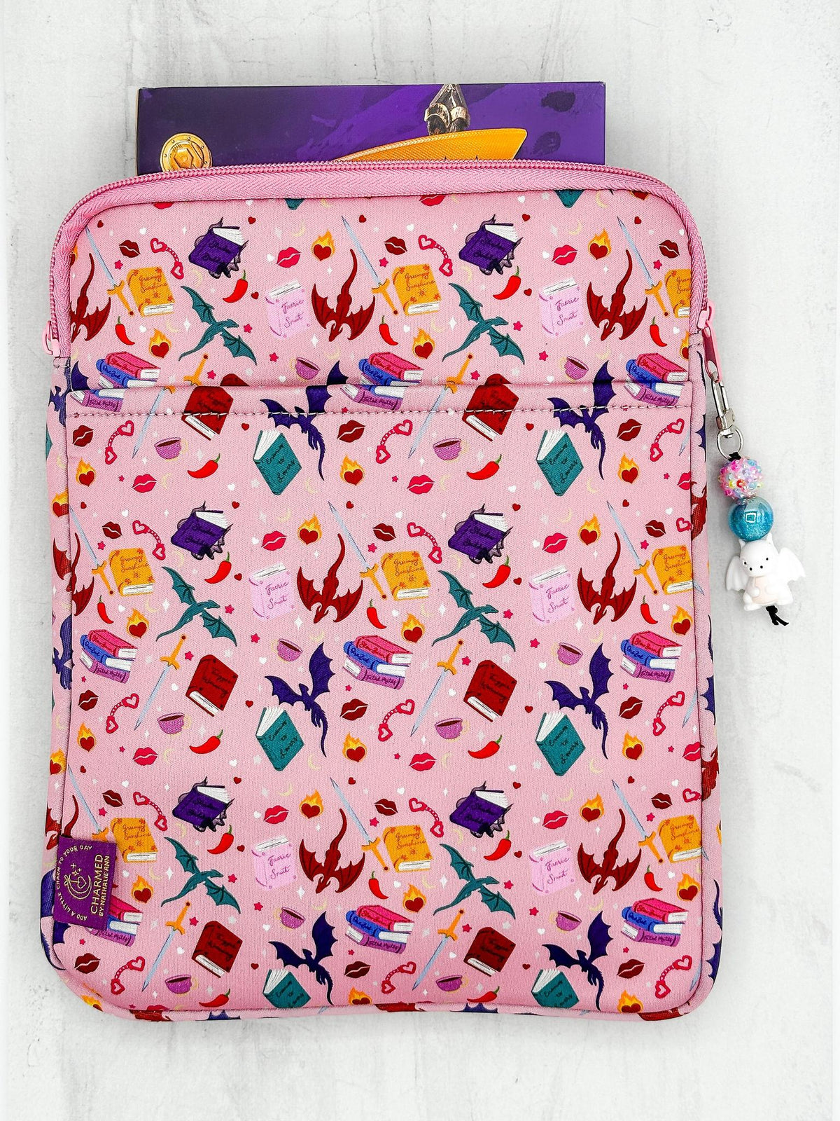 Spicy Book Club Book & eReader Sleeve