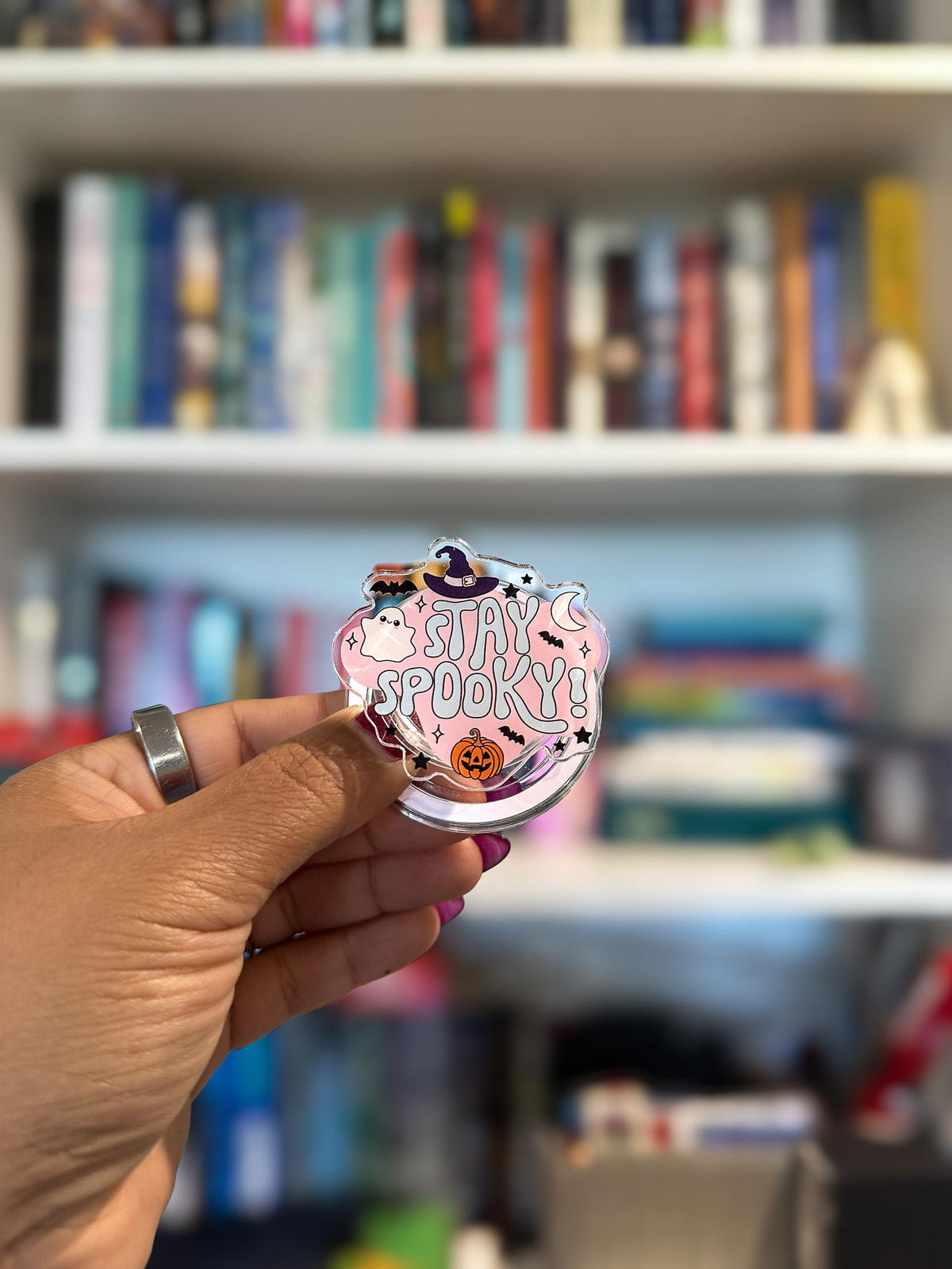 Stay Spooky MagSafe Grip | Cute Halloween Ghost Phone Grip