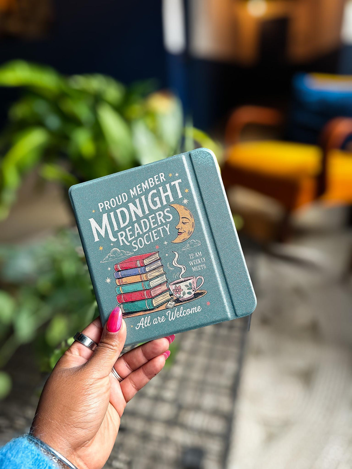 Midnight Readers Society Kobo Case | Kobo Libra & Clara Cover with Hand Strap