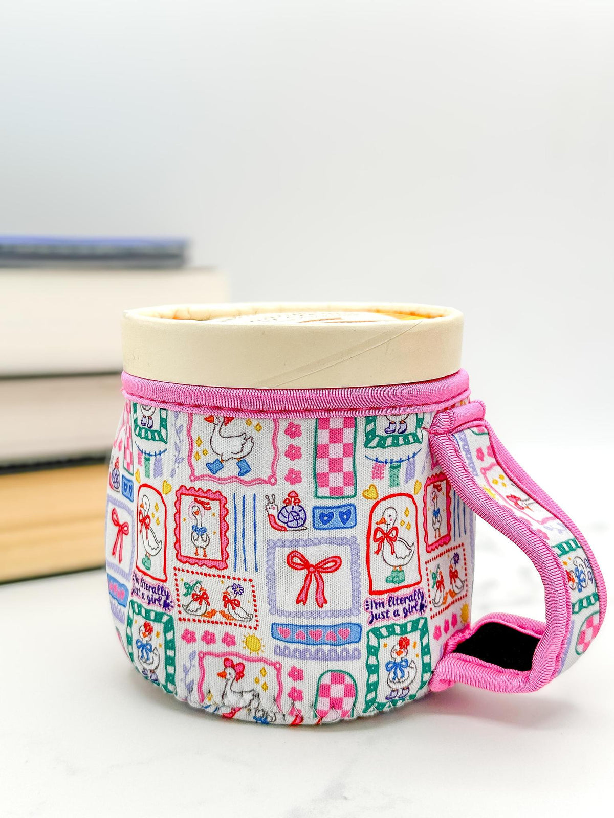 I’m Literally Just a Girl Goose Drink Sleeve & Ice Cream Pint Insulated Sleeve