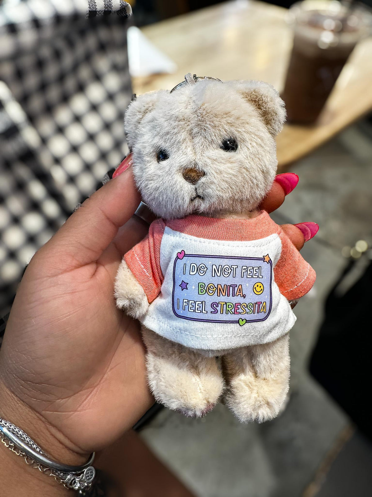 Teddy Bear Bag Charm