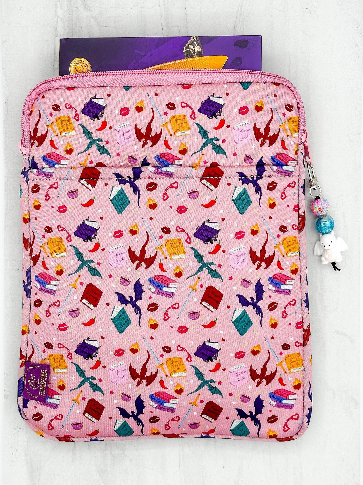 Spicy Book Club Book & eReader Sleeve