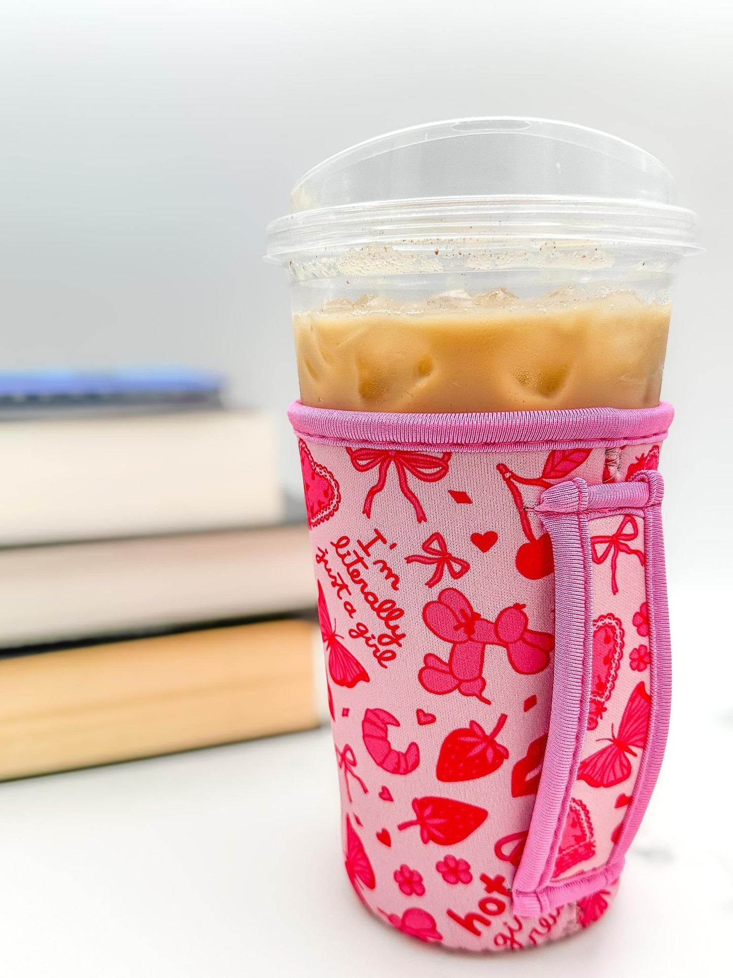 I’m Literally Just a Girl Pink Drink Sleeve & Ice Cream Pint Insulated Sleeve