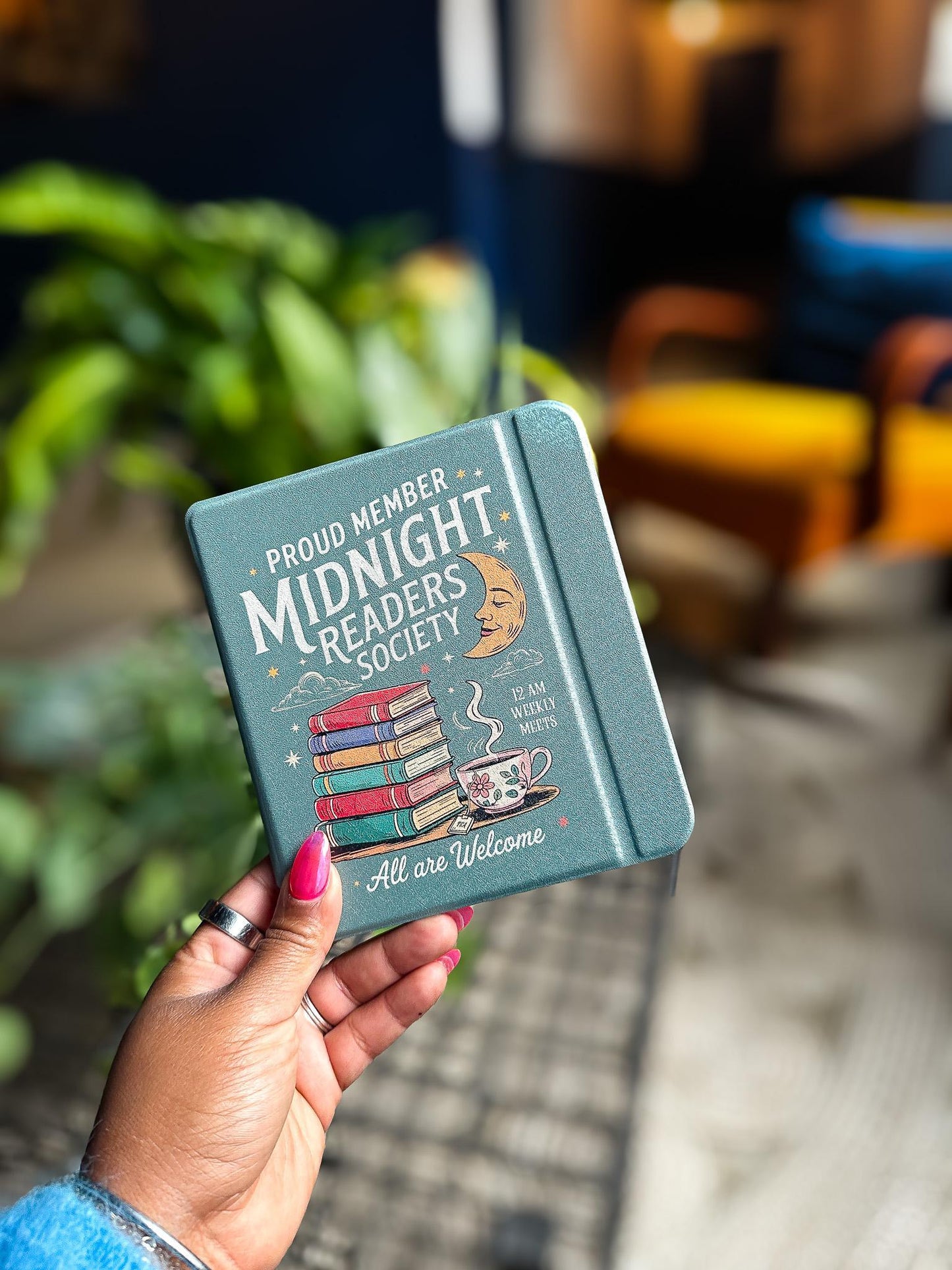 Midnight Readers Society Kobo Case | Kobo Libra & Clara Cover with Hand Strap