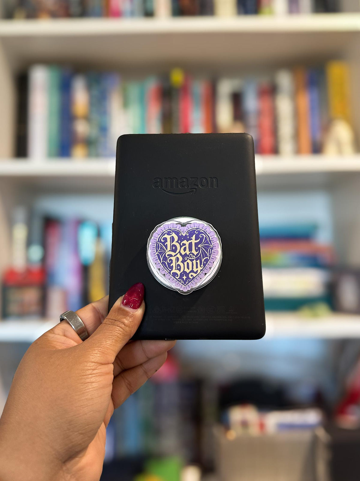 Wingspan Matters MagSafe Grip | Gothic Bat Fantasy Romance Phone Grip