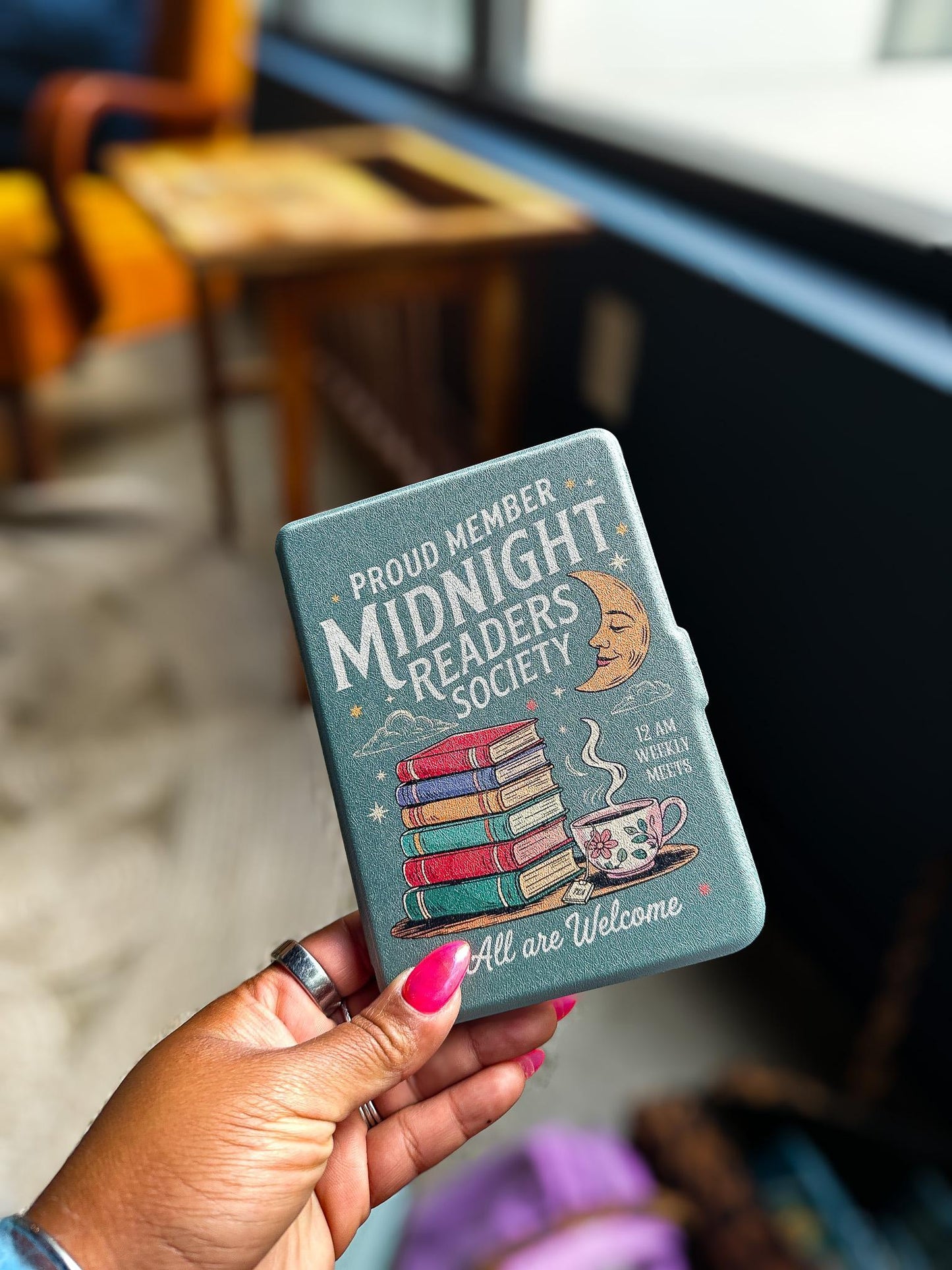 Midnight Readers Society Kobo Case | Kobo Libra & Clara Cover with Hand Strap