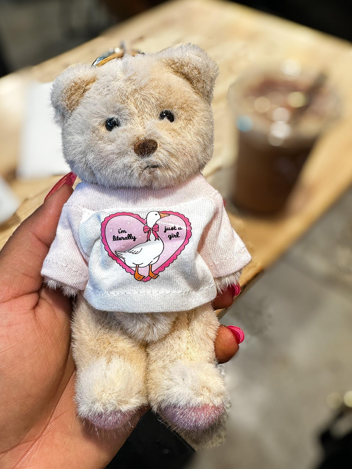 Teddy Bear Bag Charm