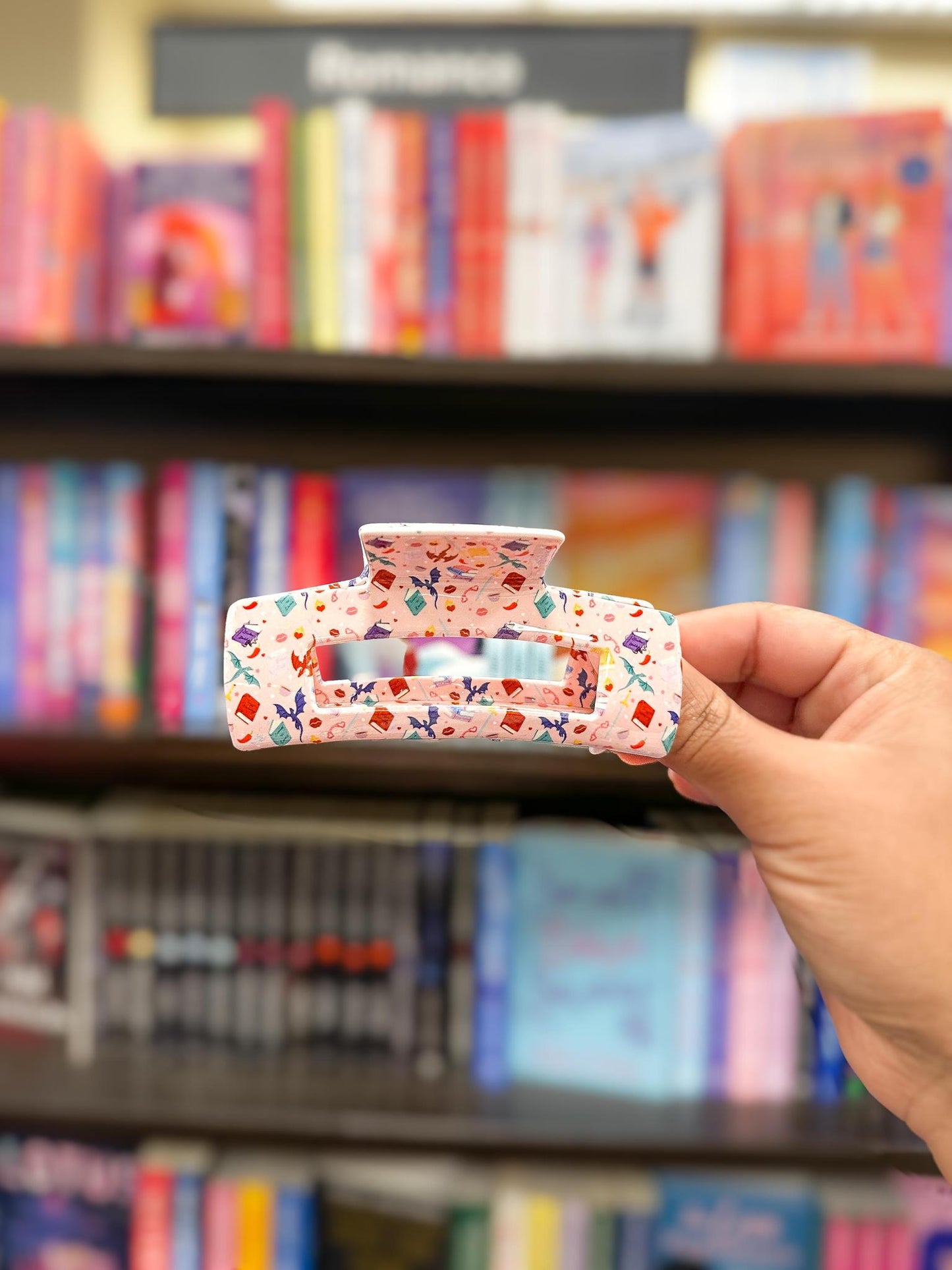 Spicy Book Club Bookish Hair Claw Clip
