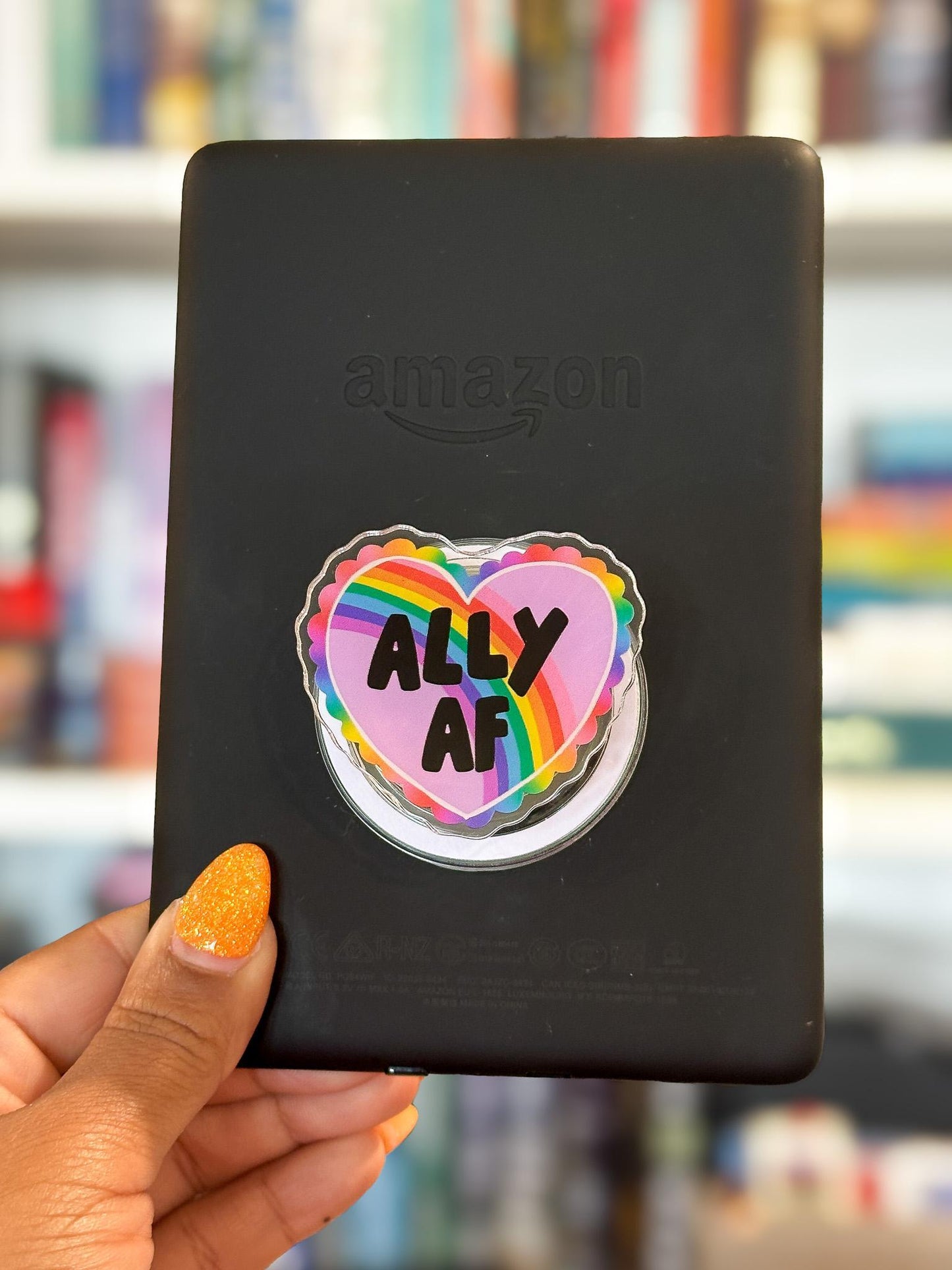 Ally AF Pride Magnetic Phone & Kindle Grip