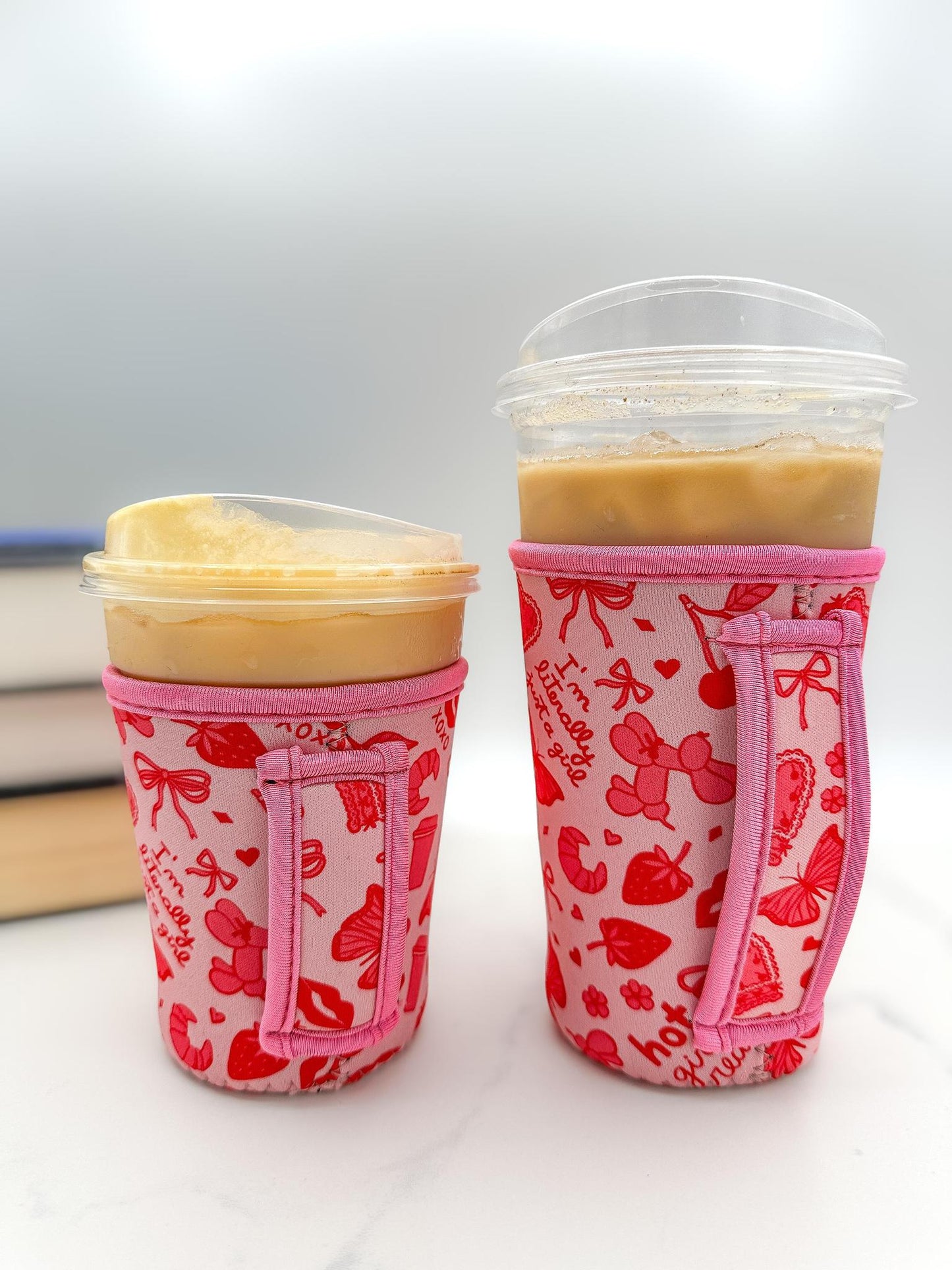 I’m Literally Just a Girl Pink Drink Sleeve & Ice Cream Pint Insulated Sleeve