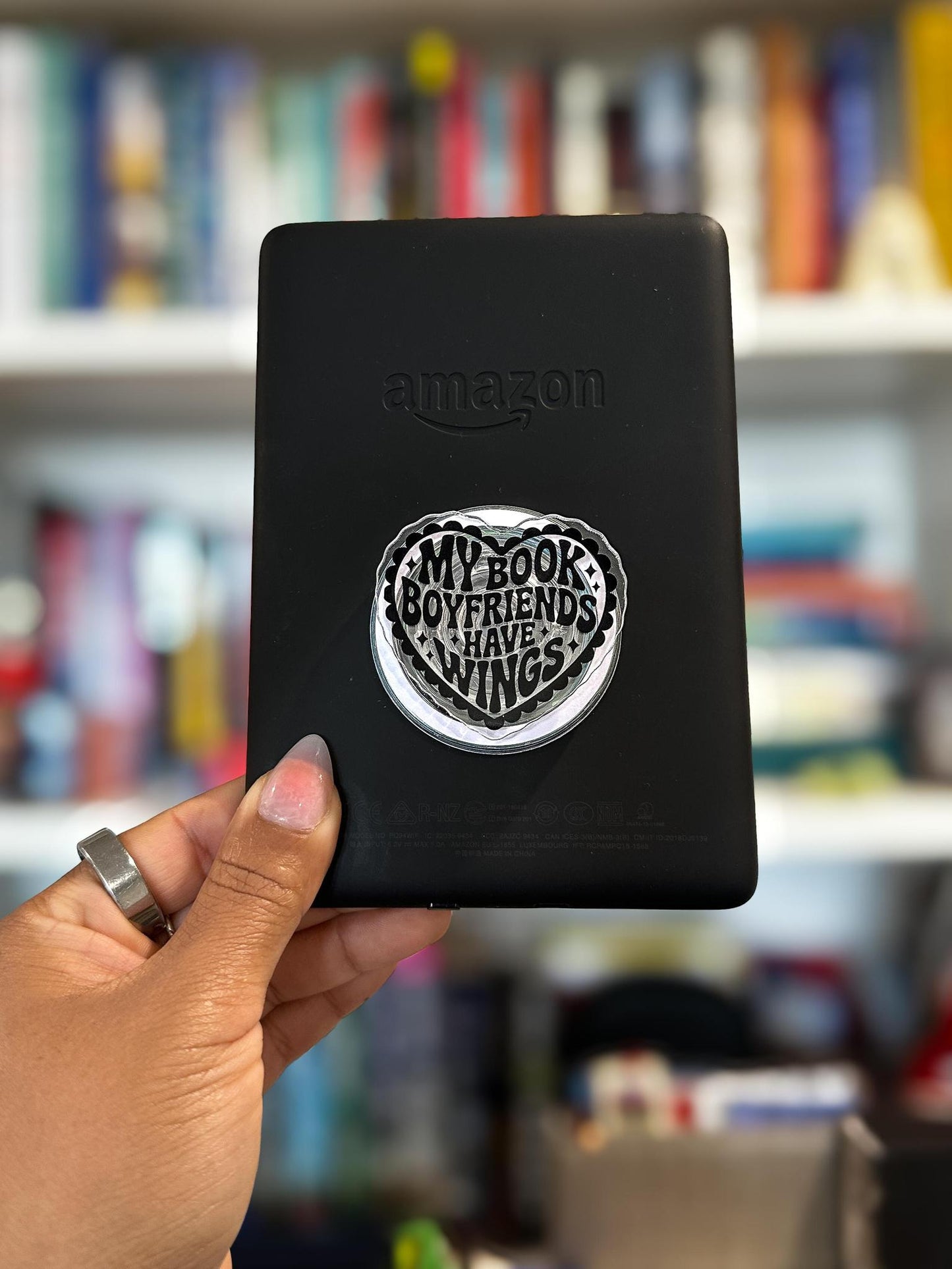 My Book Boyfriends Have Wings MagSafe Phone & Kindle Grip