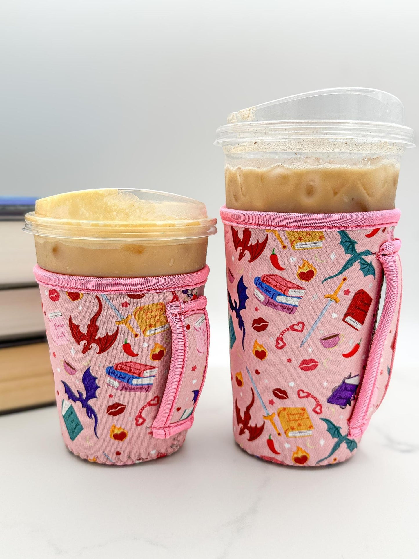 Spicy Book Club Drink Sleeve & Ice Cream Pint Insulated Sleeve