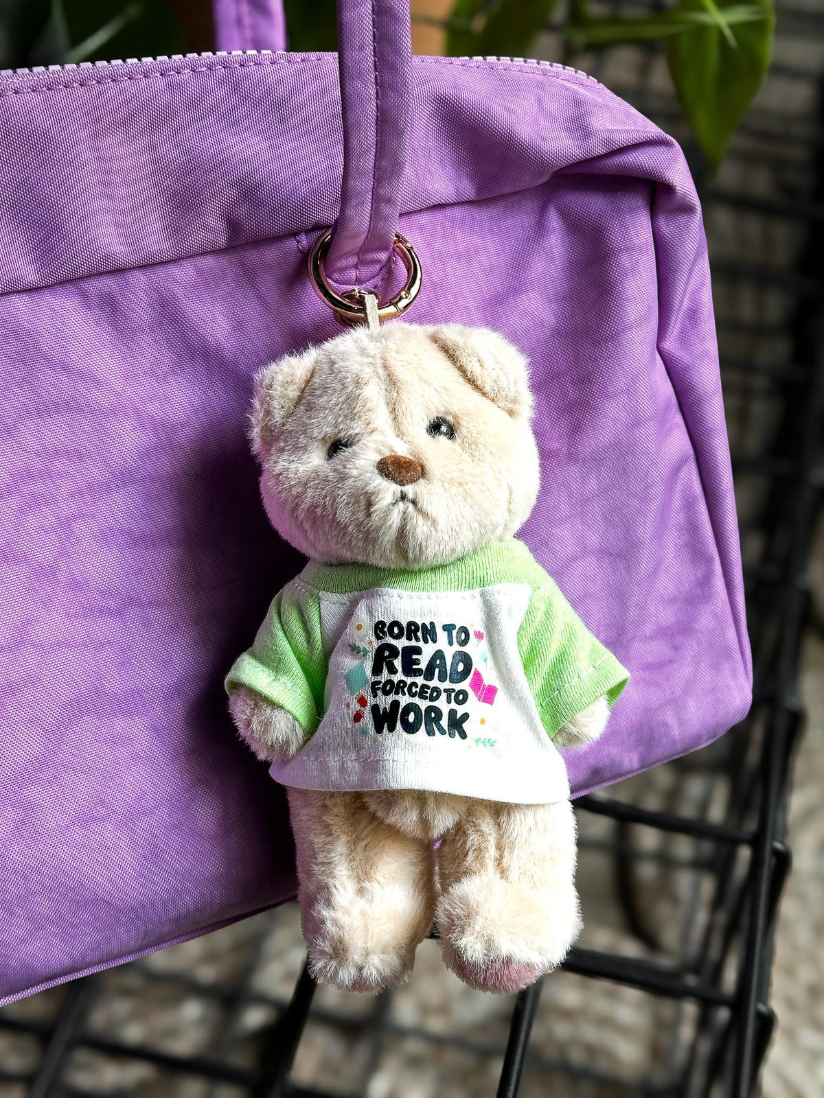 Teddy Bear Bag Charm