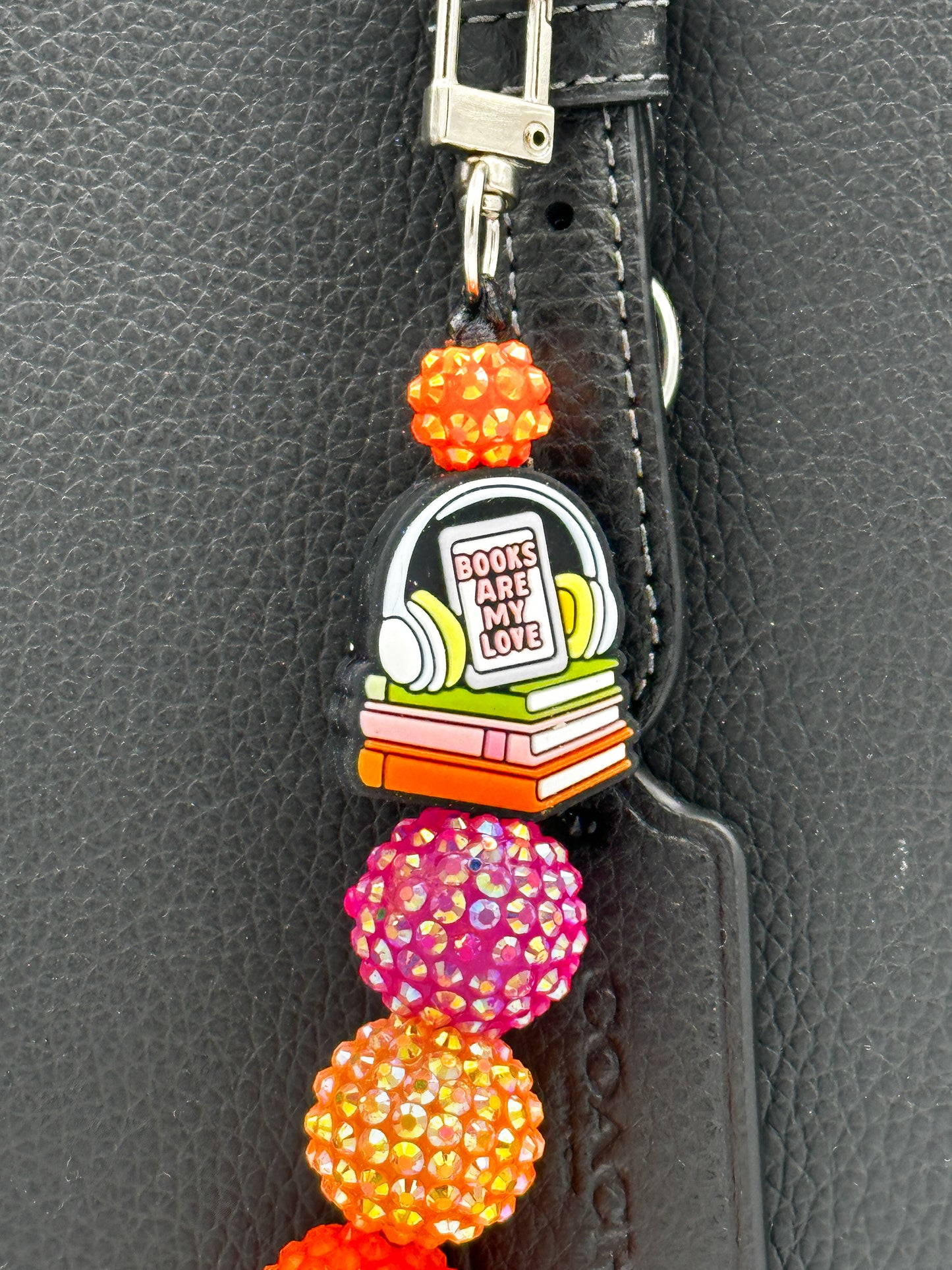 Bibliophile Purse Charm