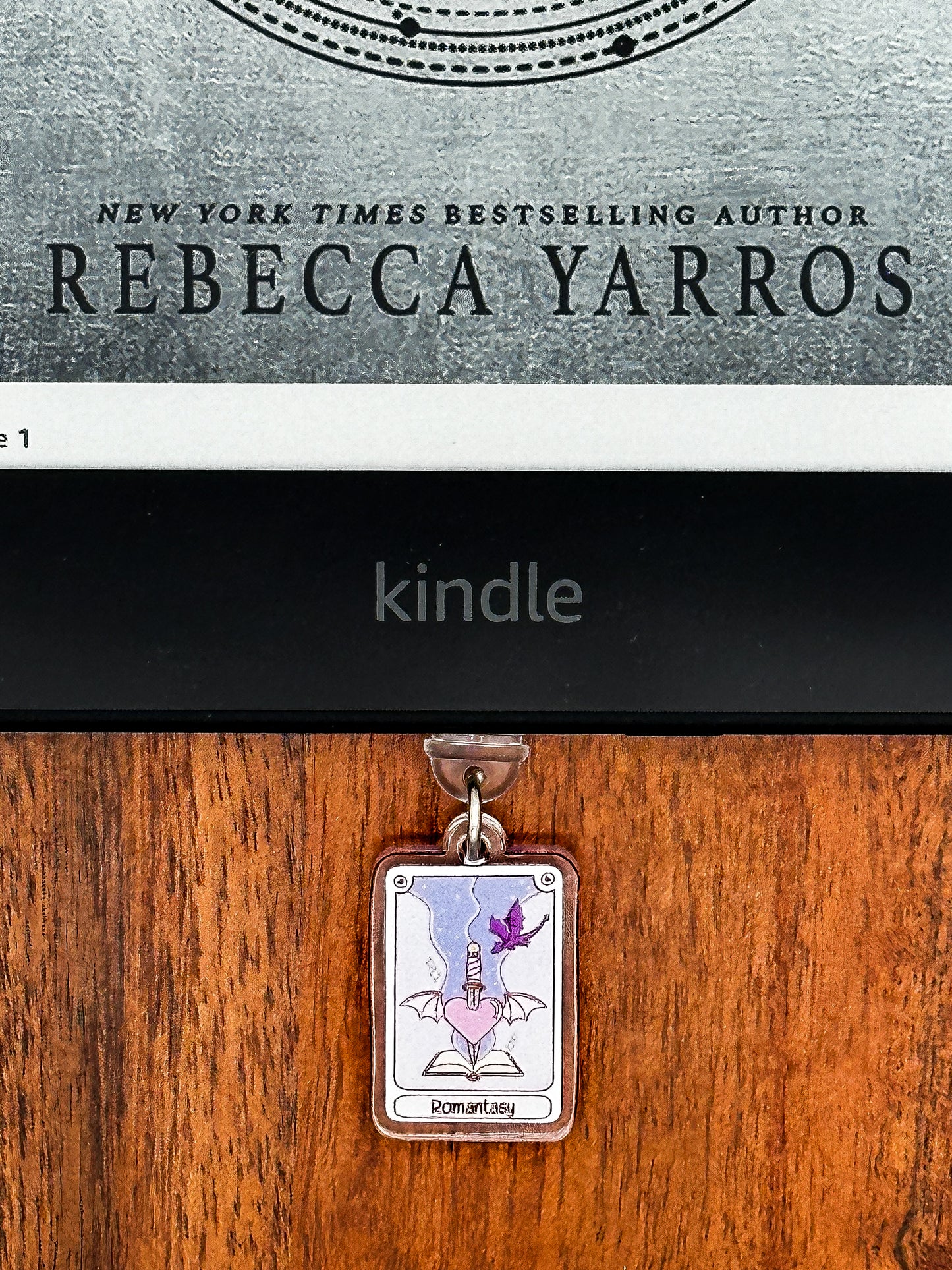 Romantasy Kindle Charm