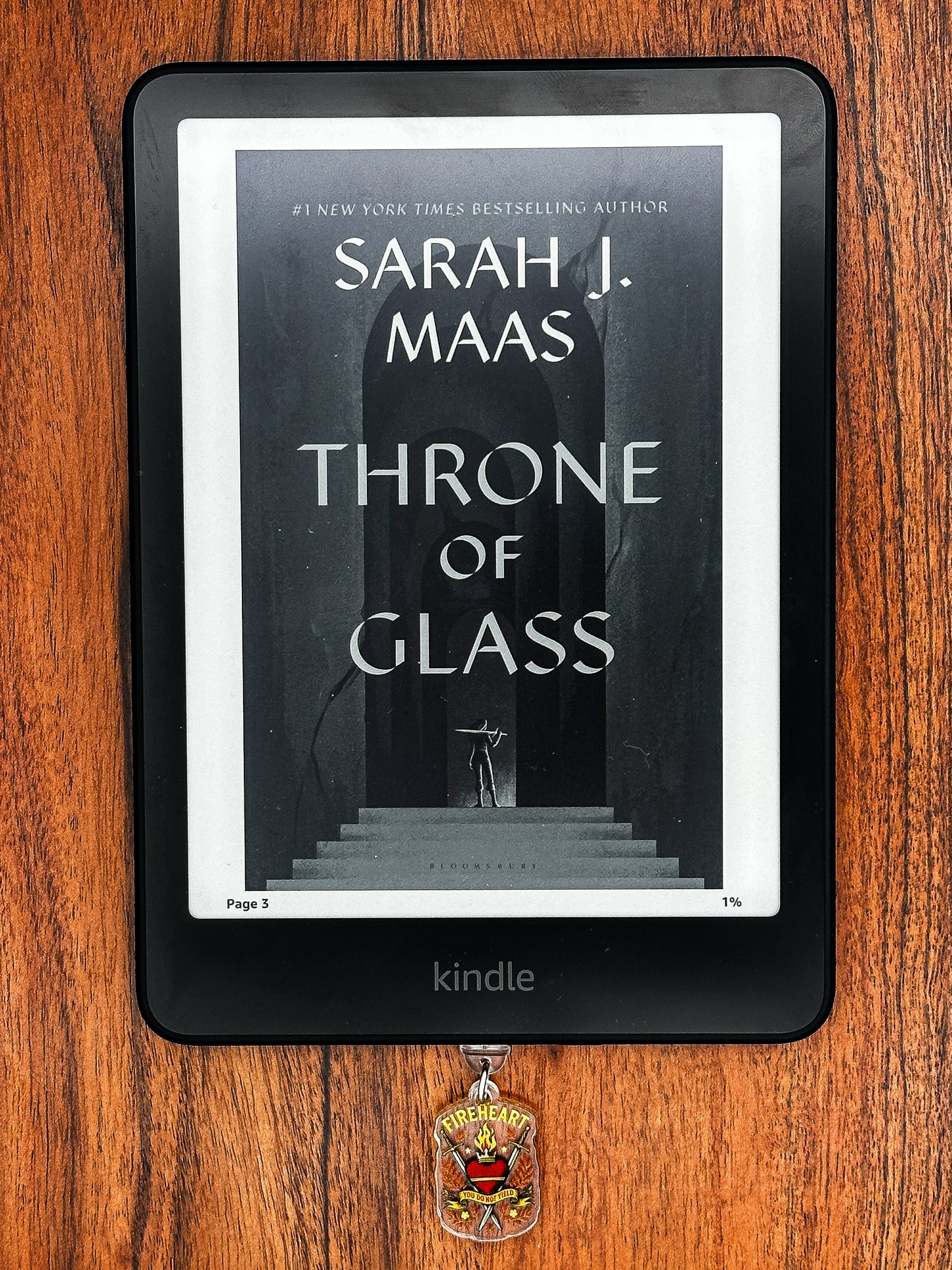 Fireheart Kindle Charm