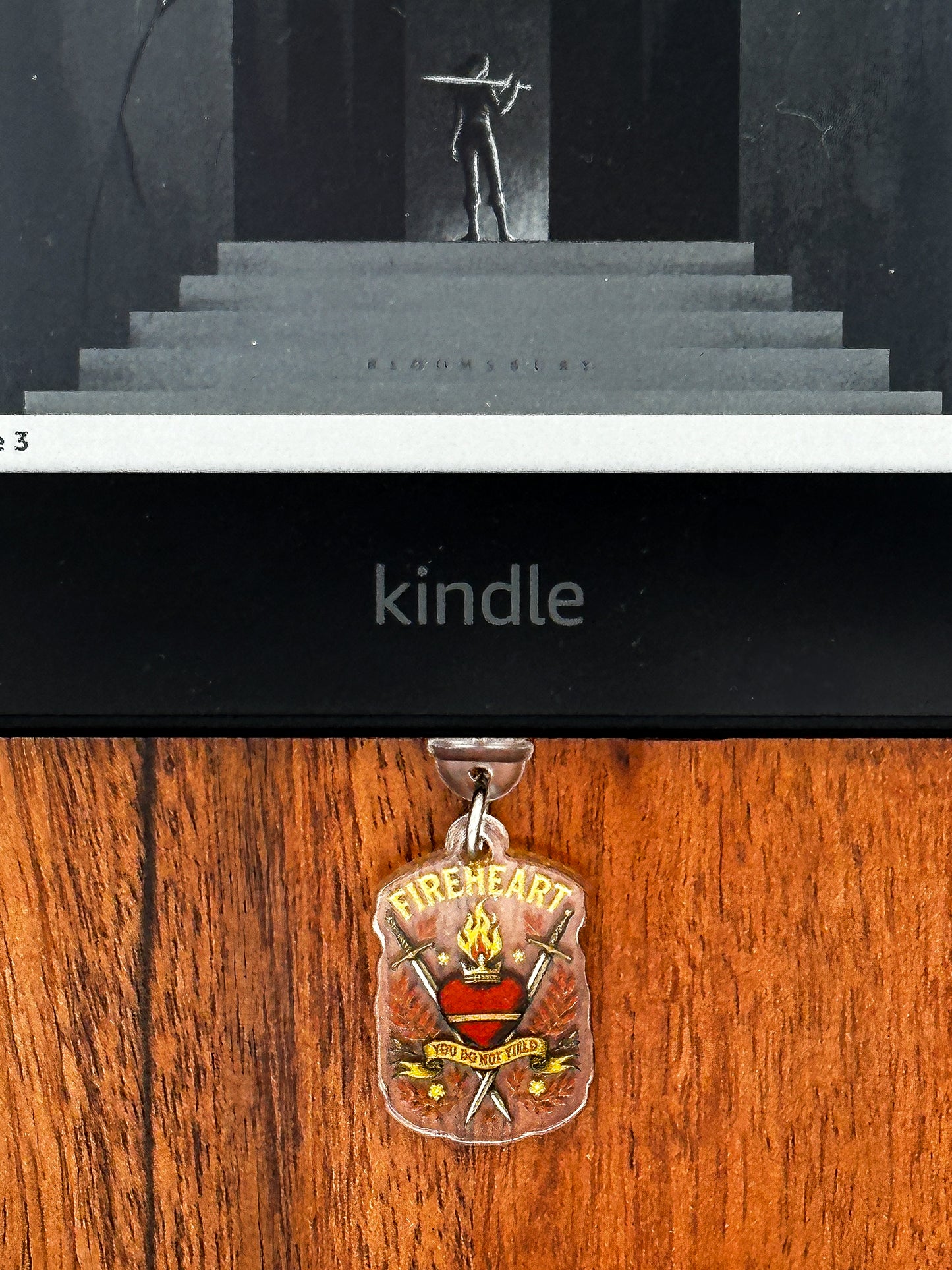 Fireheart Kindle Charm