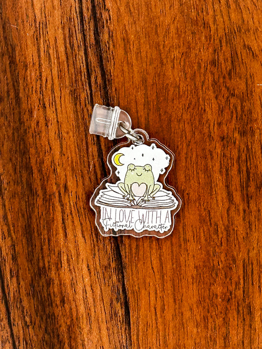 In Love With Fictional Characters Kindle Charm