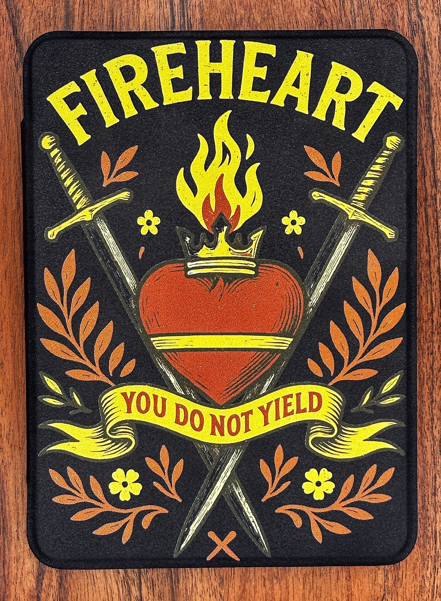 Fireheart – “You Do Not Yield” Kindle Case
