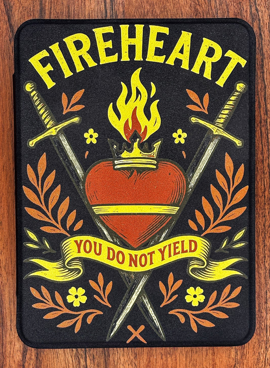 Fireheart – “You Do Not Yield” Kindle Case