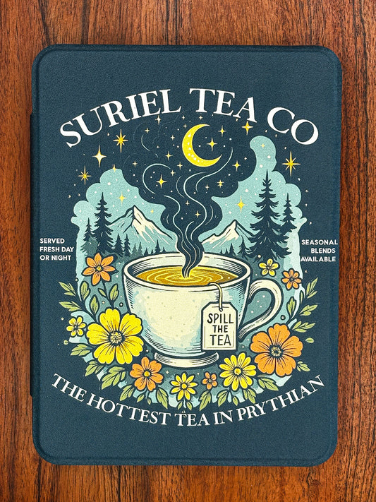 Suriel Tea Co. – “The Hottest Tea in Prythian” Kindle Case