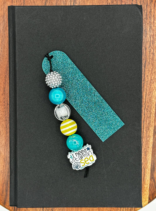 Vitamin Sea Summer Beaded Bookmark