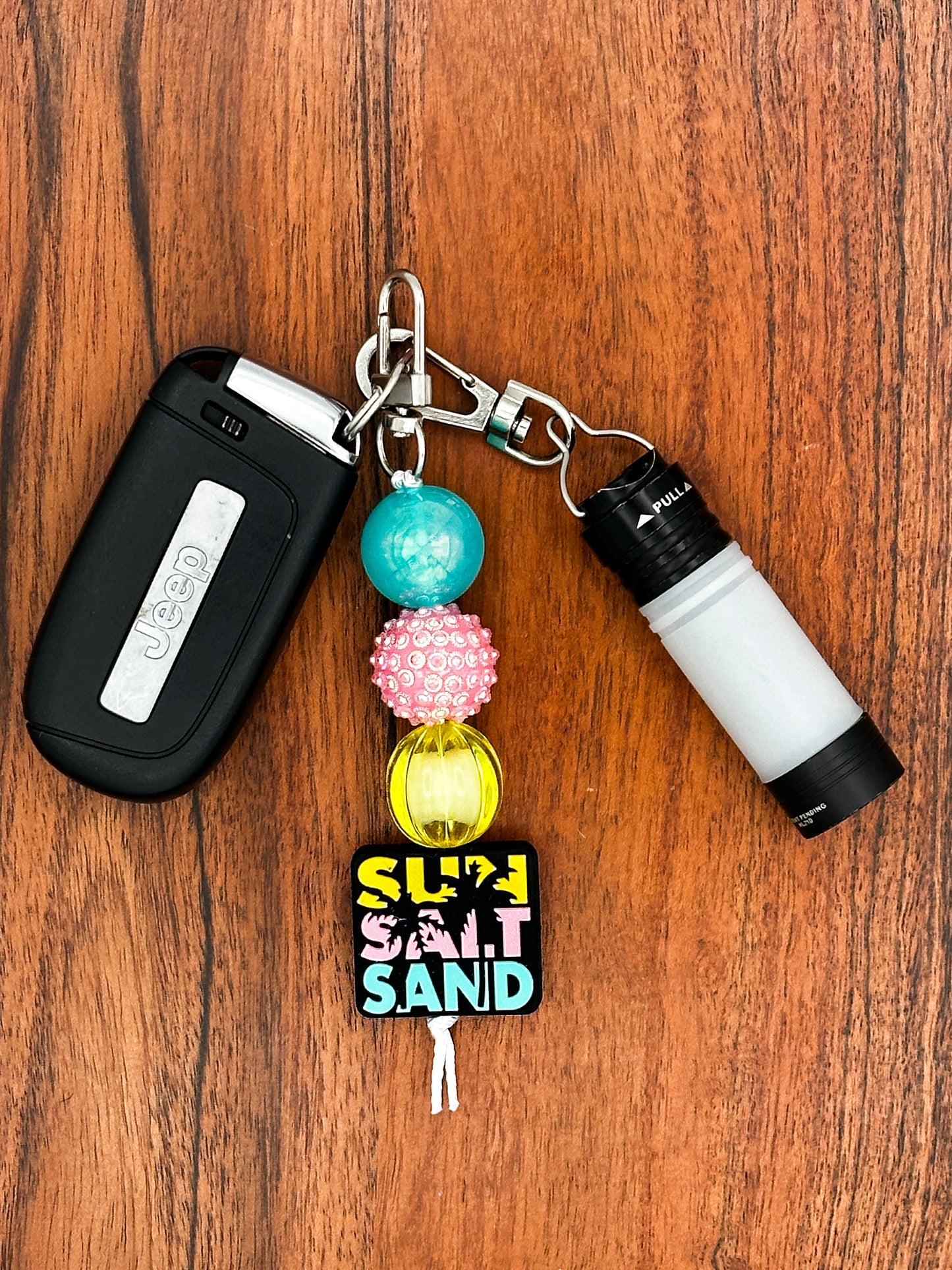 Sun Salt Sand Keychain