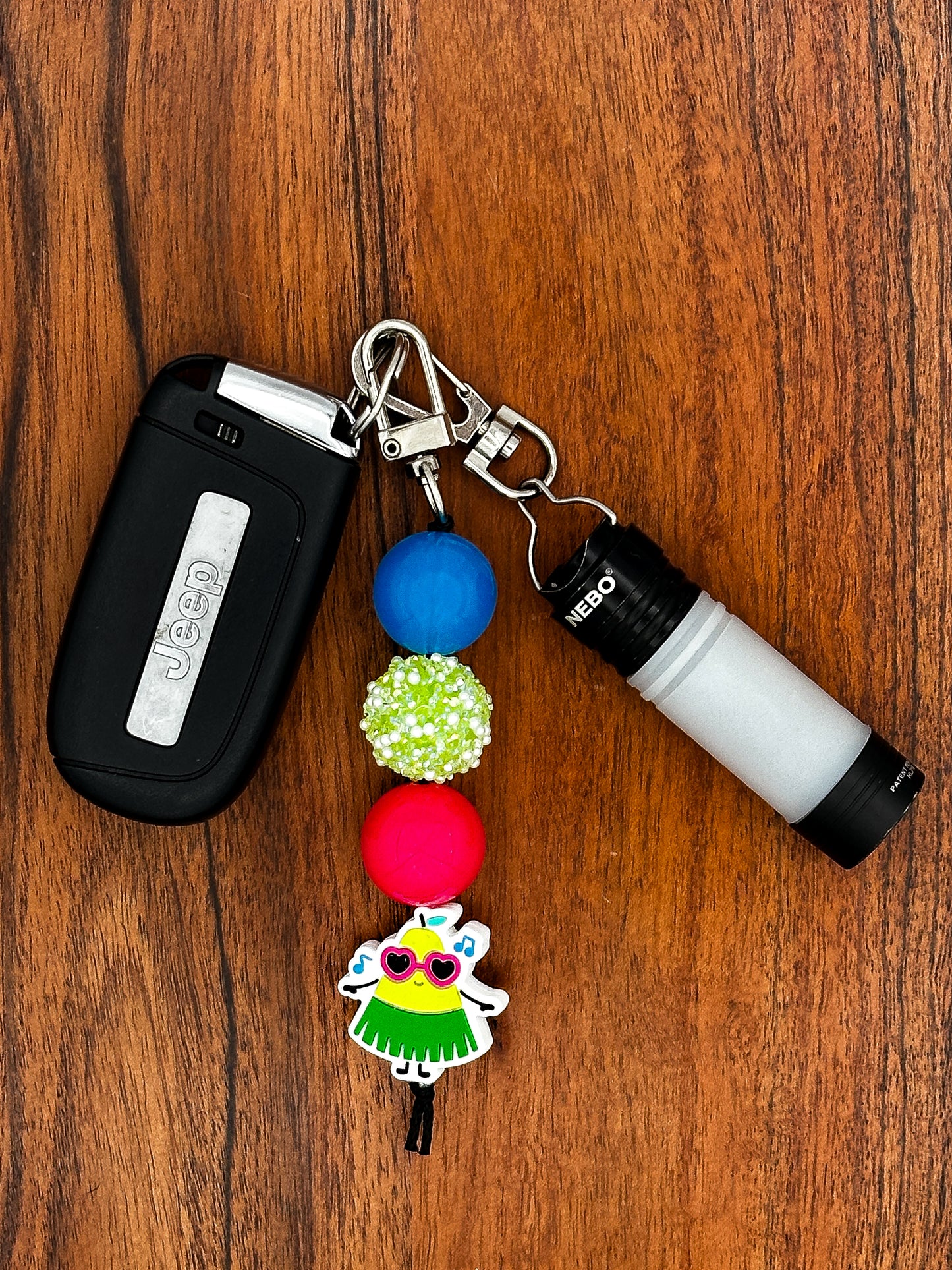 Hula Pear-adise Keychain