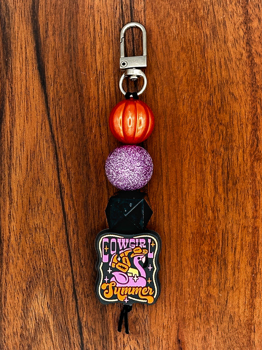 Cowgirl Summer Keychain
