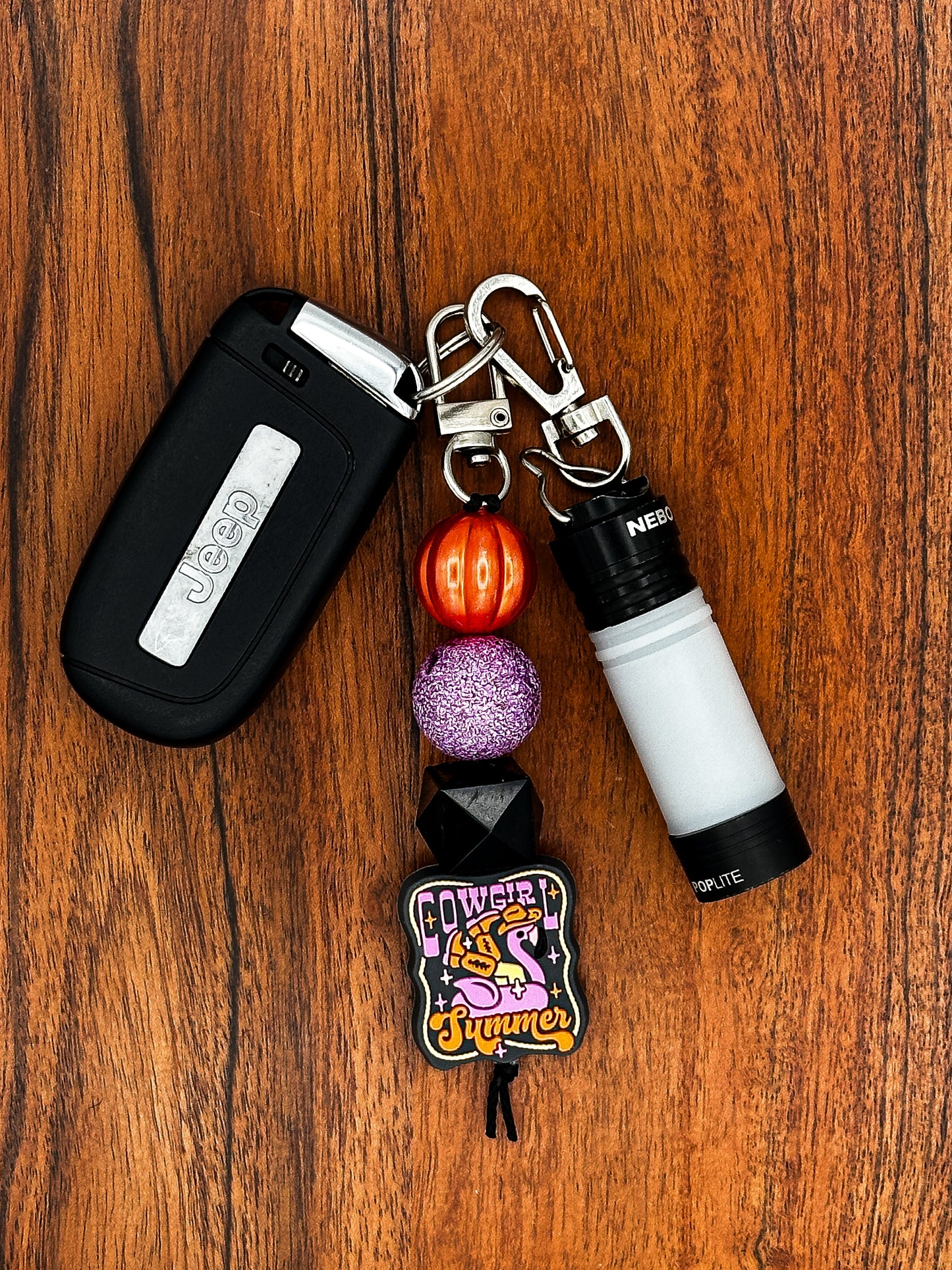 Cowgirl Summer Keychain