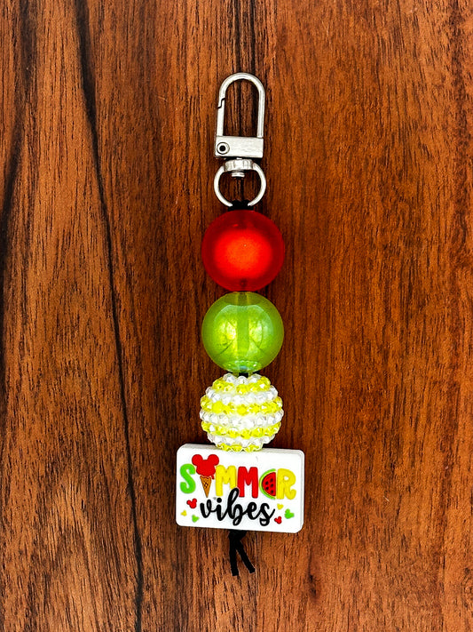 Sweet Summer Vibes Keychain