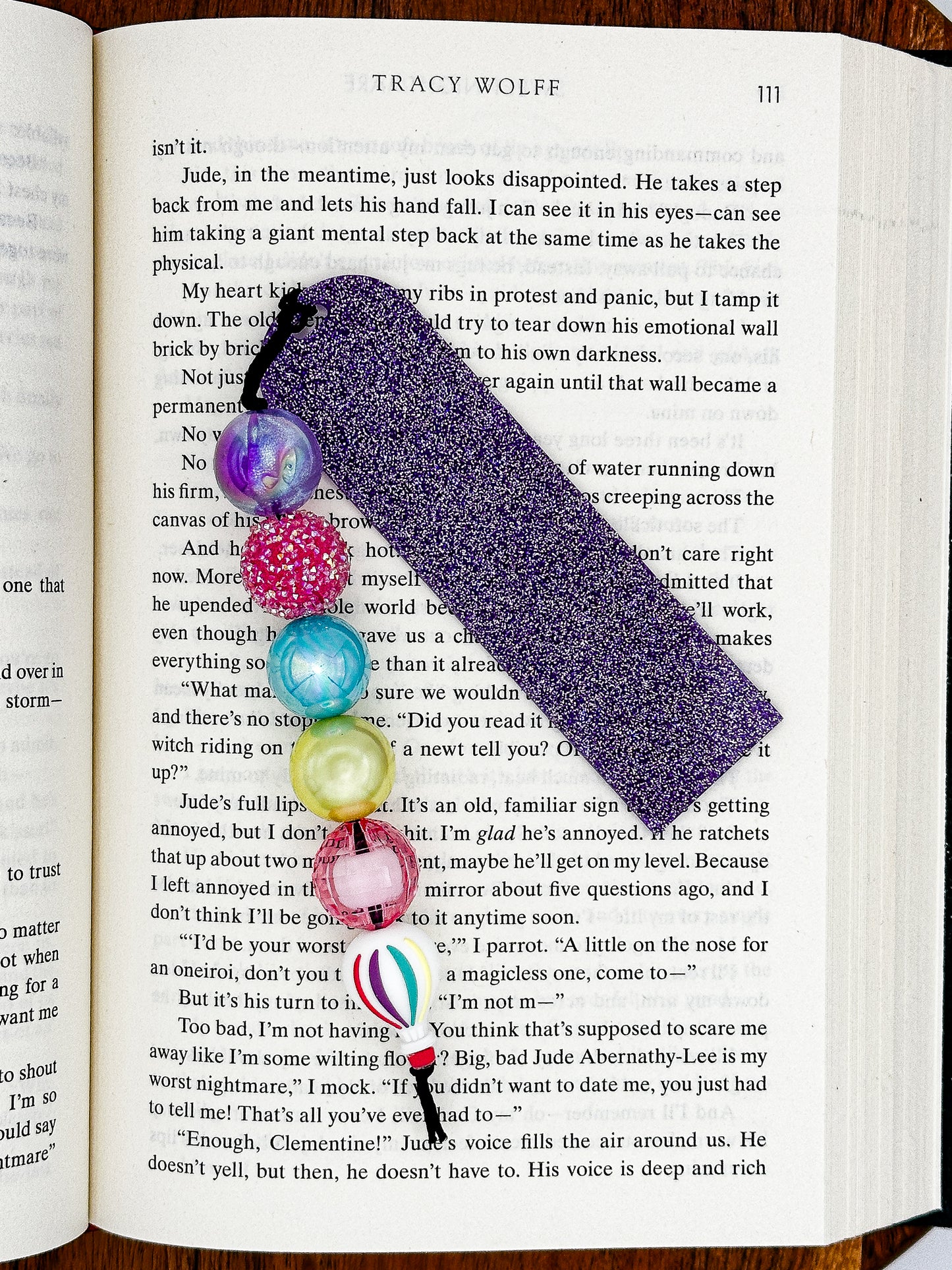 Up, Up & Away Hot Air Balloon Bookmark