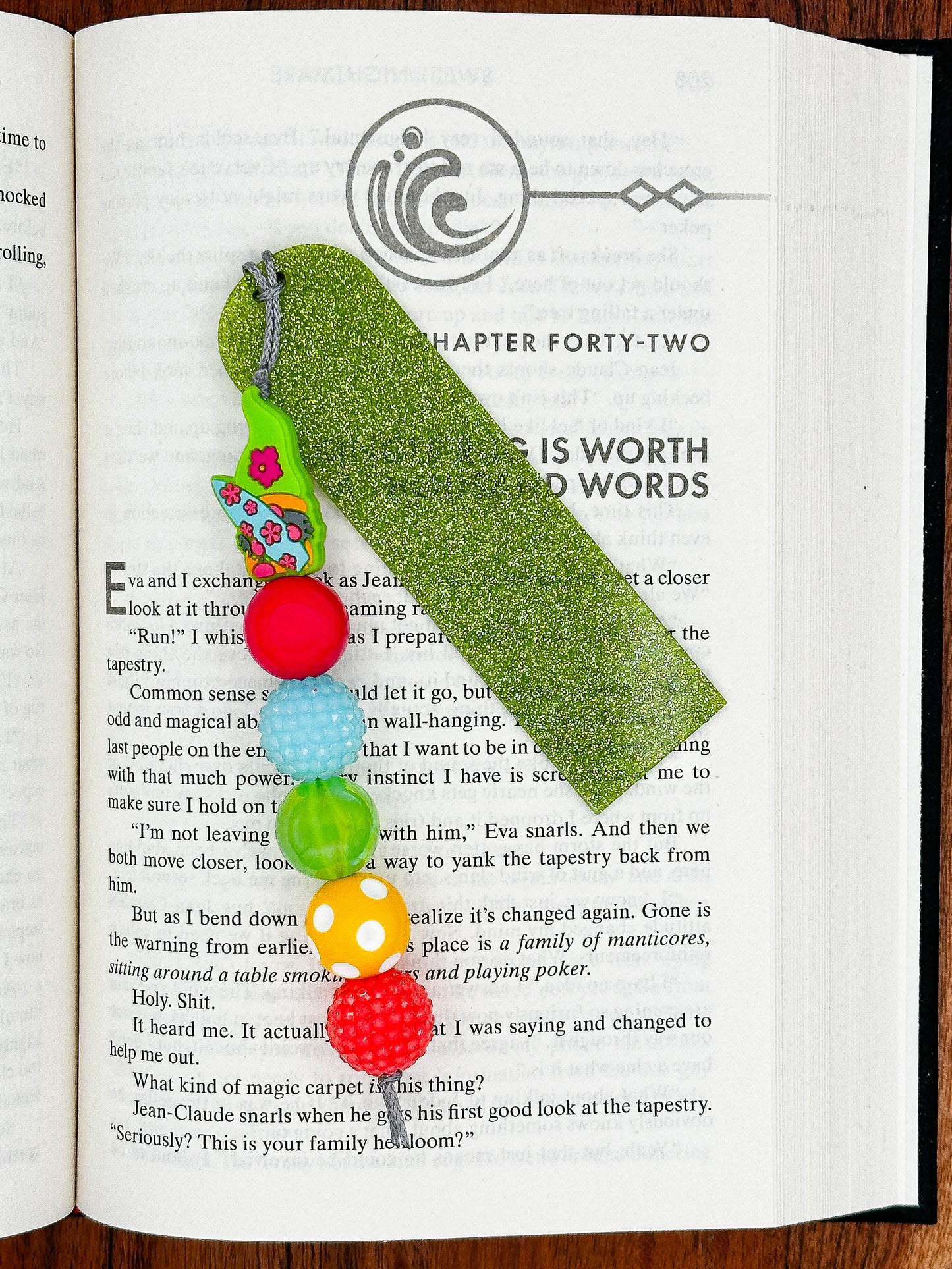 Surf’s Up Gnome Bookmark