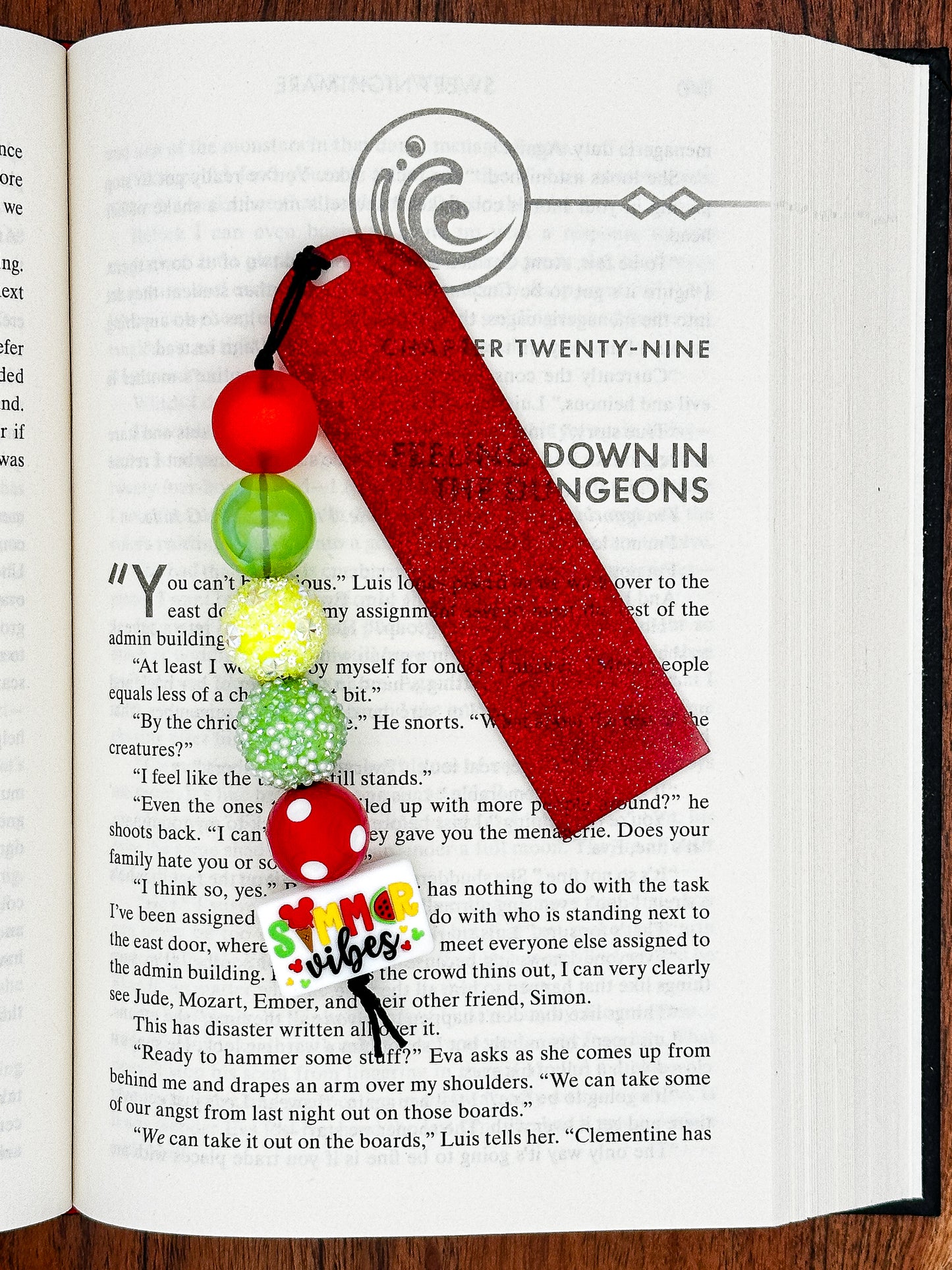 Sweet Summer Vibes Bookmark
