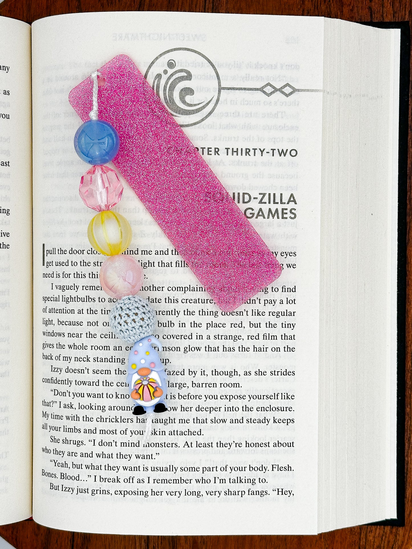 Beach Ballin’ Gnome Bookmark (Pink or Blue)