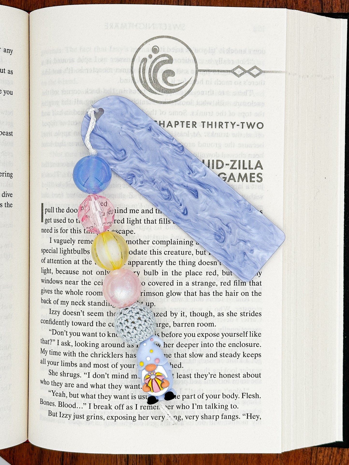 Beach Ballin’ Gnome Bookmark (Pink or Blue)