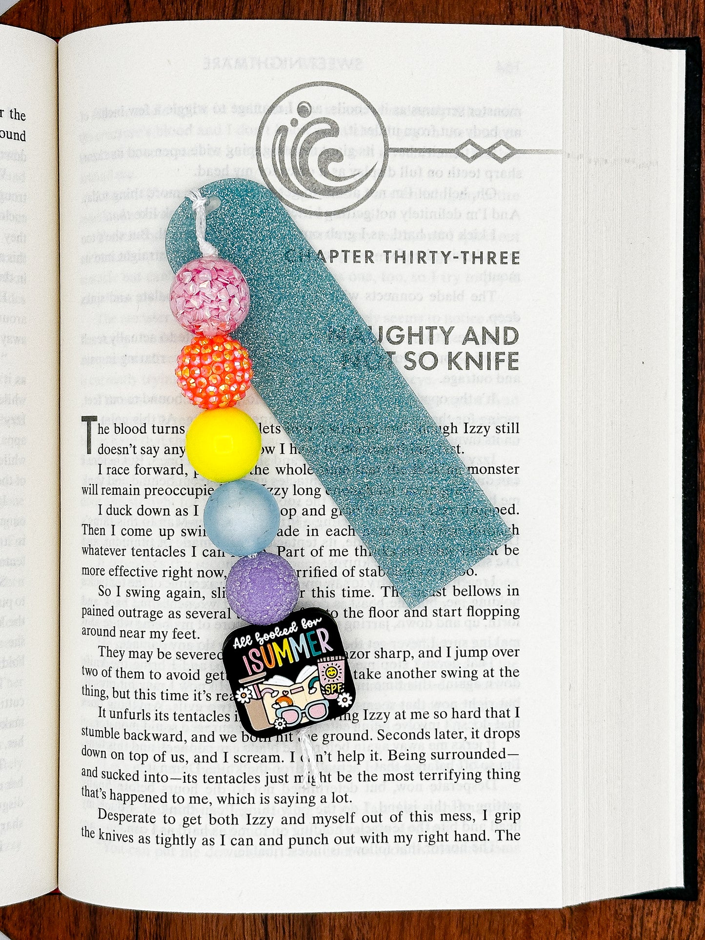 All Booked for Summer Bookmark