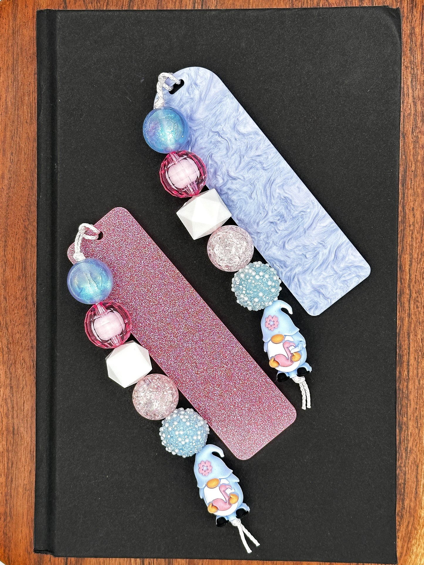 Flamingle Gnome Bookmark (Pink or Blue)