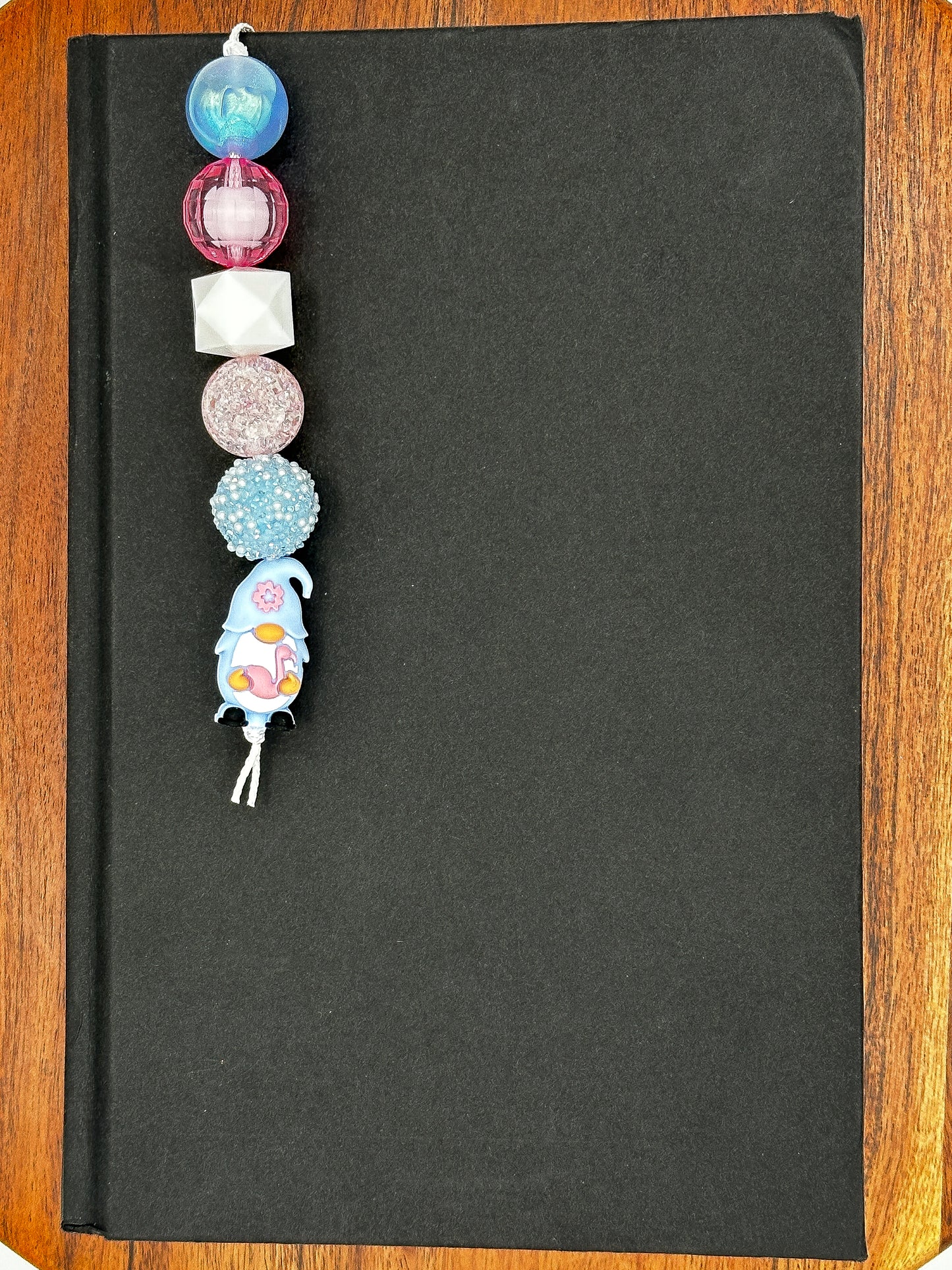 Flamingle Gnome Bookmark (Pink or Blue)