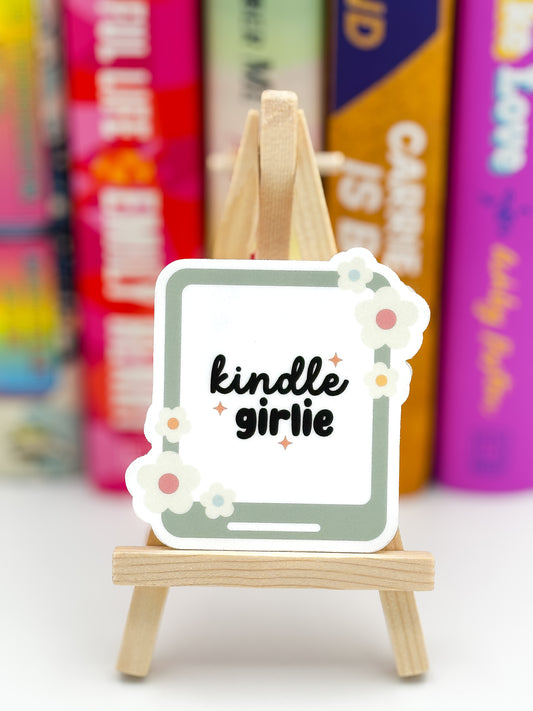 Kindle Girlie Sticker